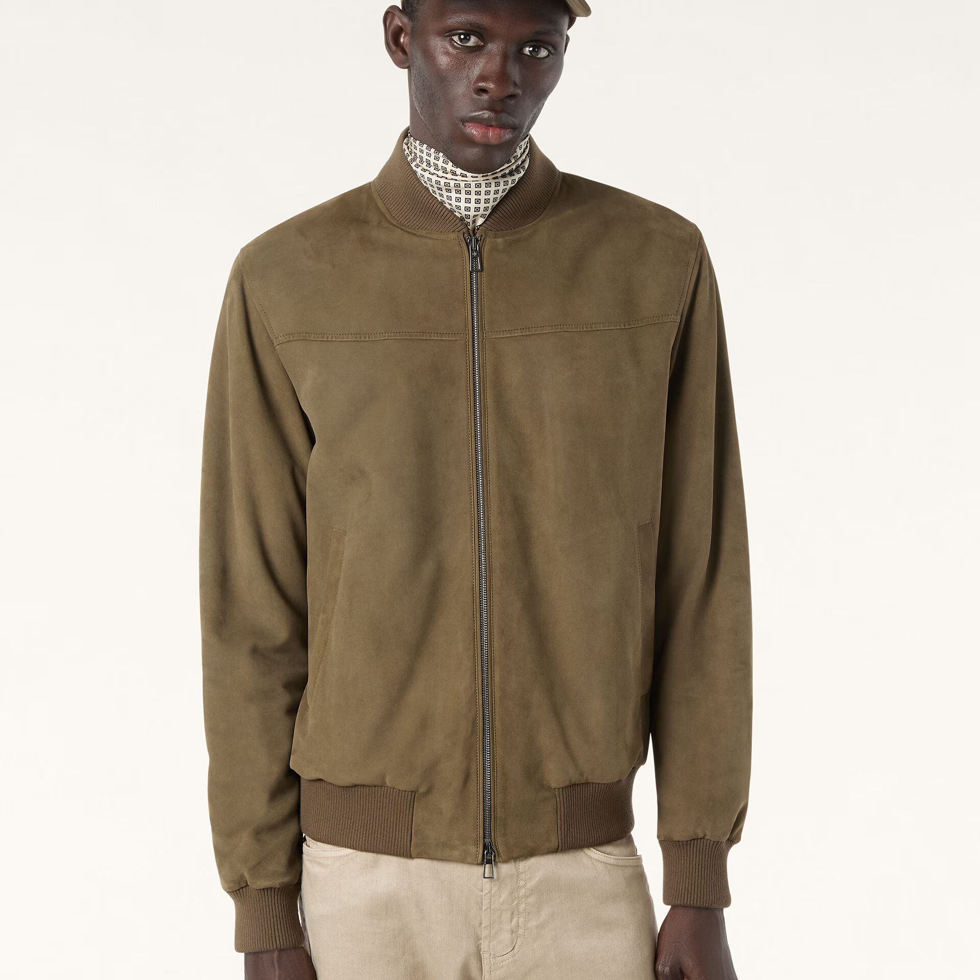 Loro Piana Ivy Bomber in Kidskin - Rain System®