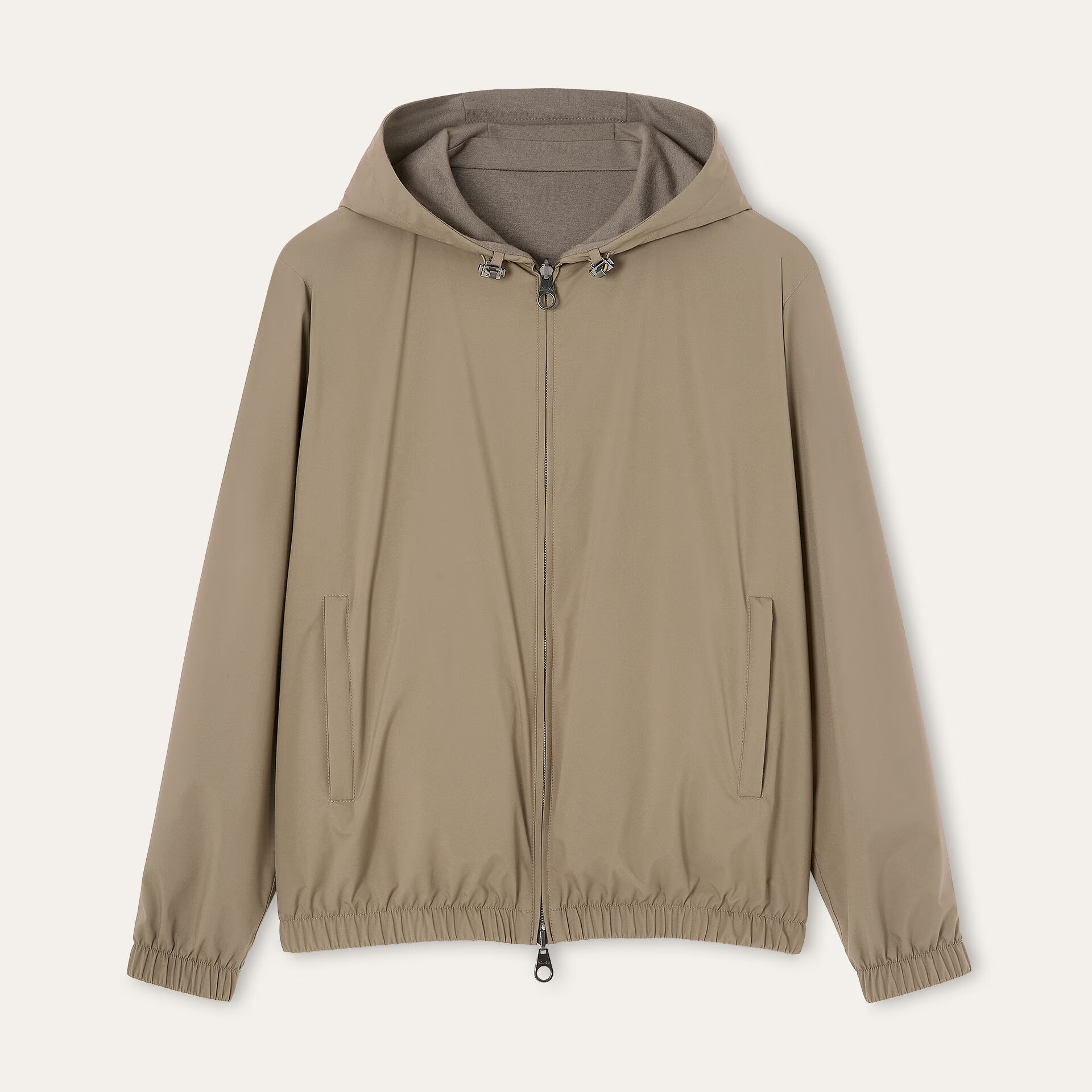 Loro Piana Hooded Bomber in Microfibre - Storm System®