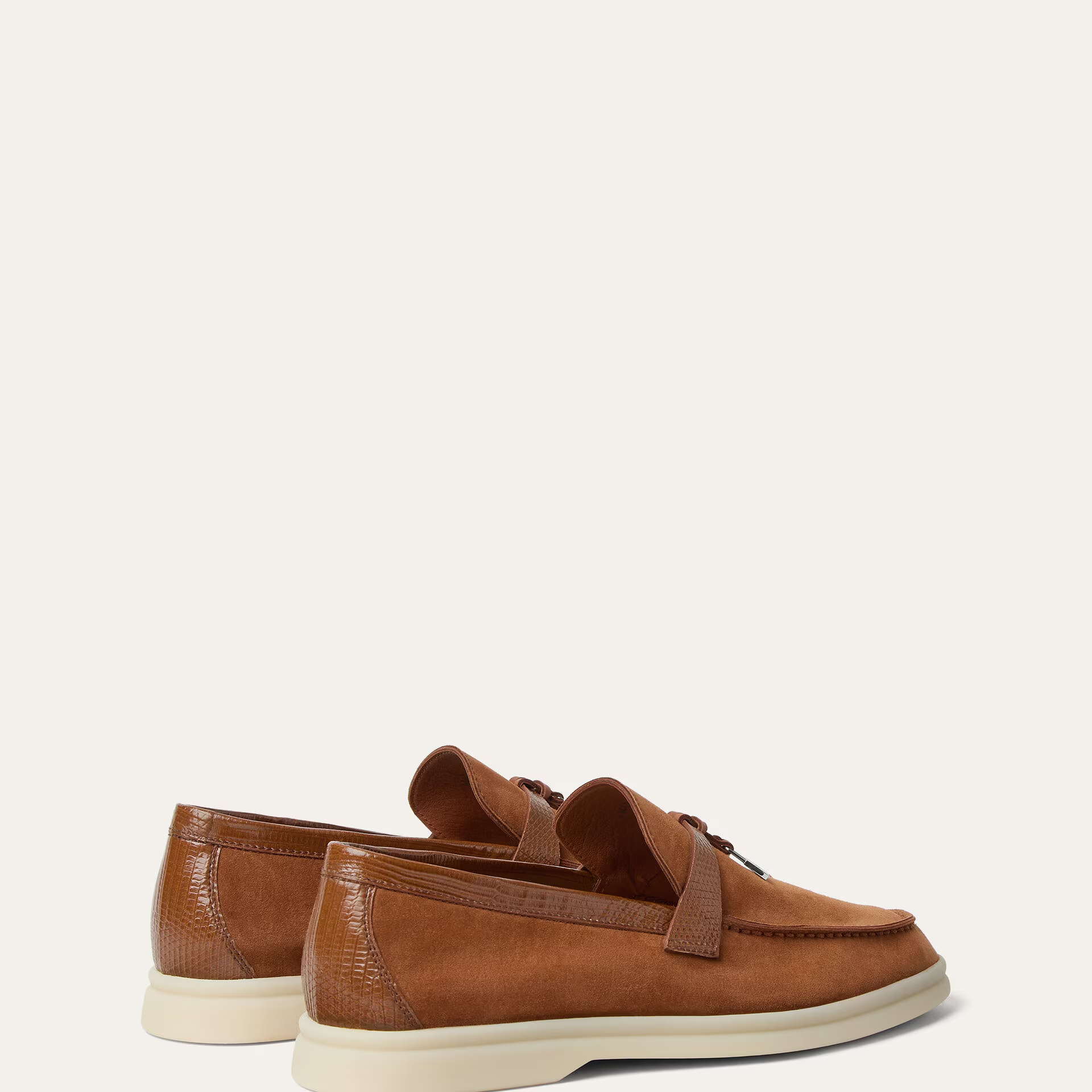Loro Piana Summer Charms Walk Loafer in Suede