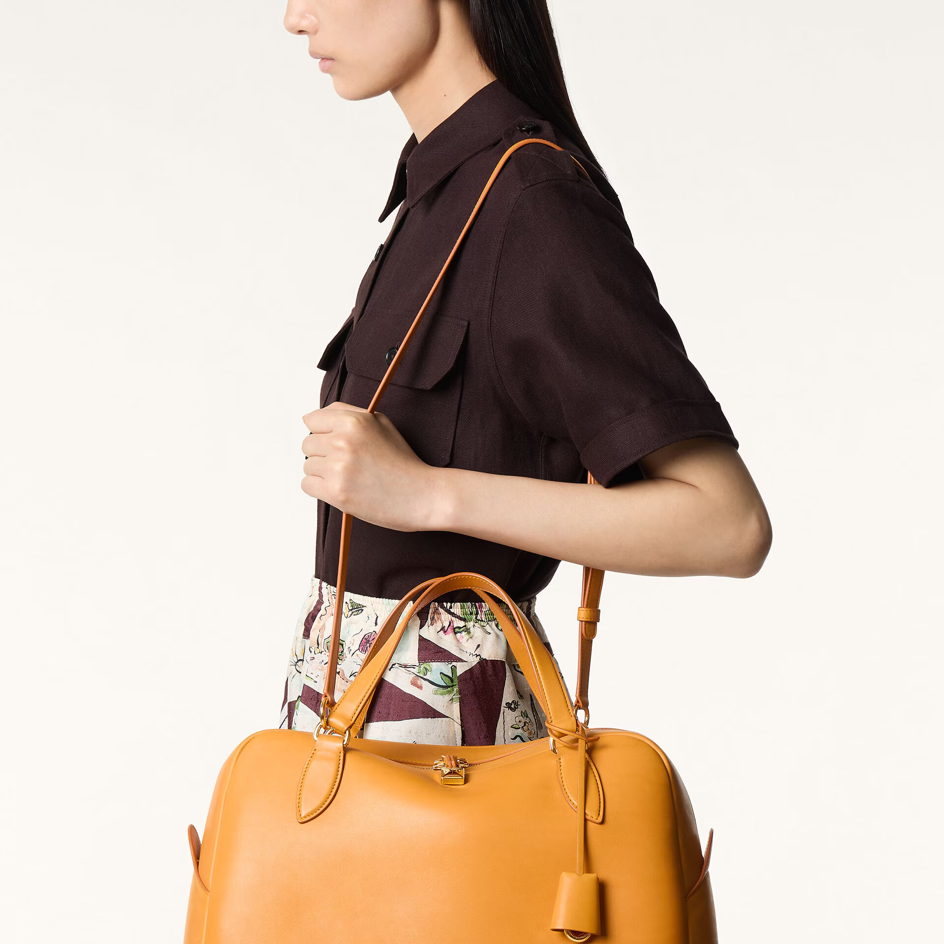 Loro Piana Medium Needle bag in Calfskin