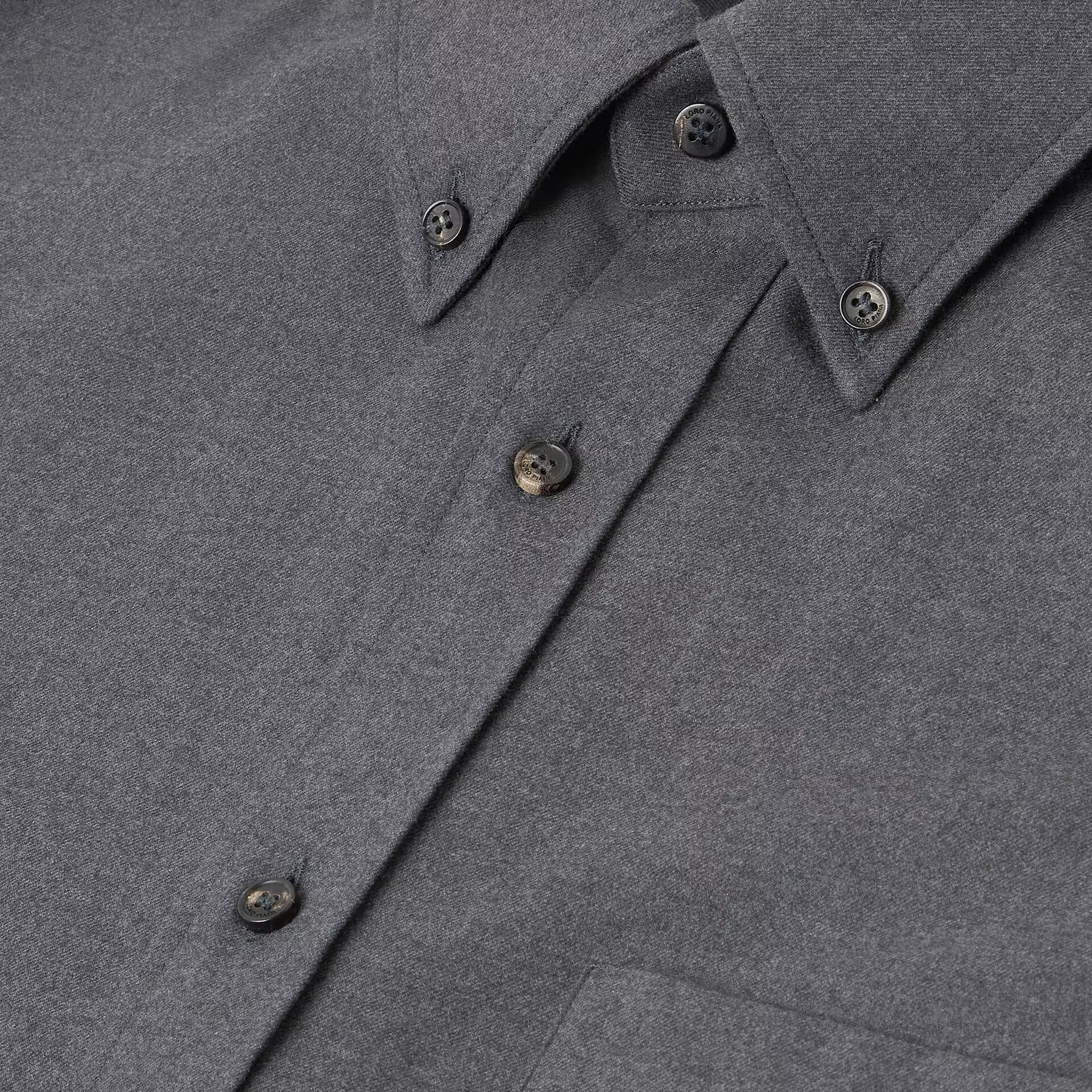 Loro Piana Elia The Gift of Kings® Shirt in The Gift Of King® - Rain System®