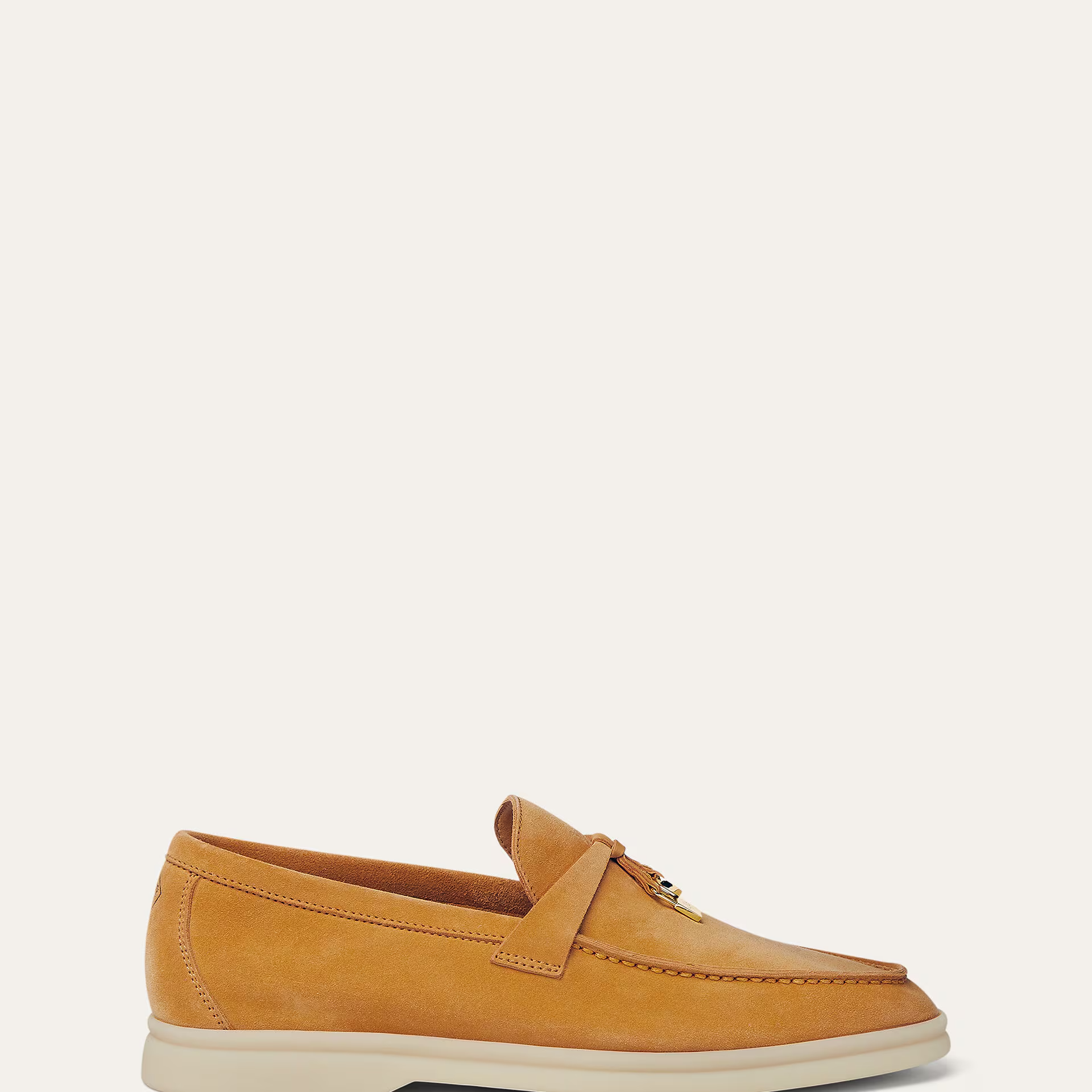 Loro Piana Summer Charms Walk Loafer in Suede