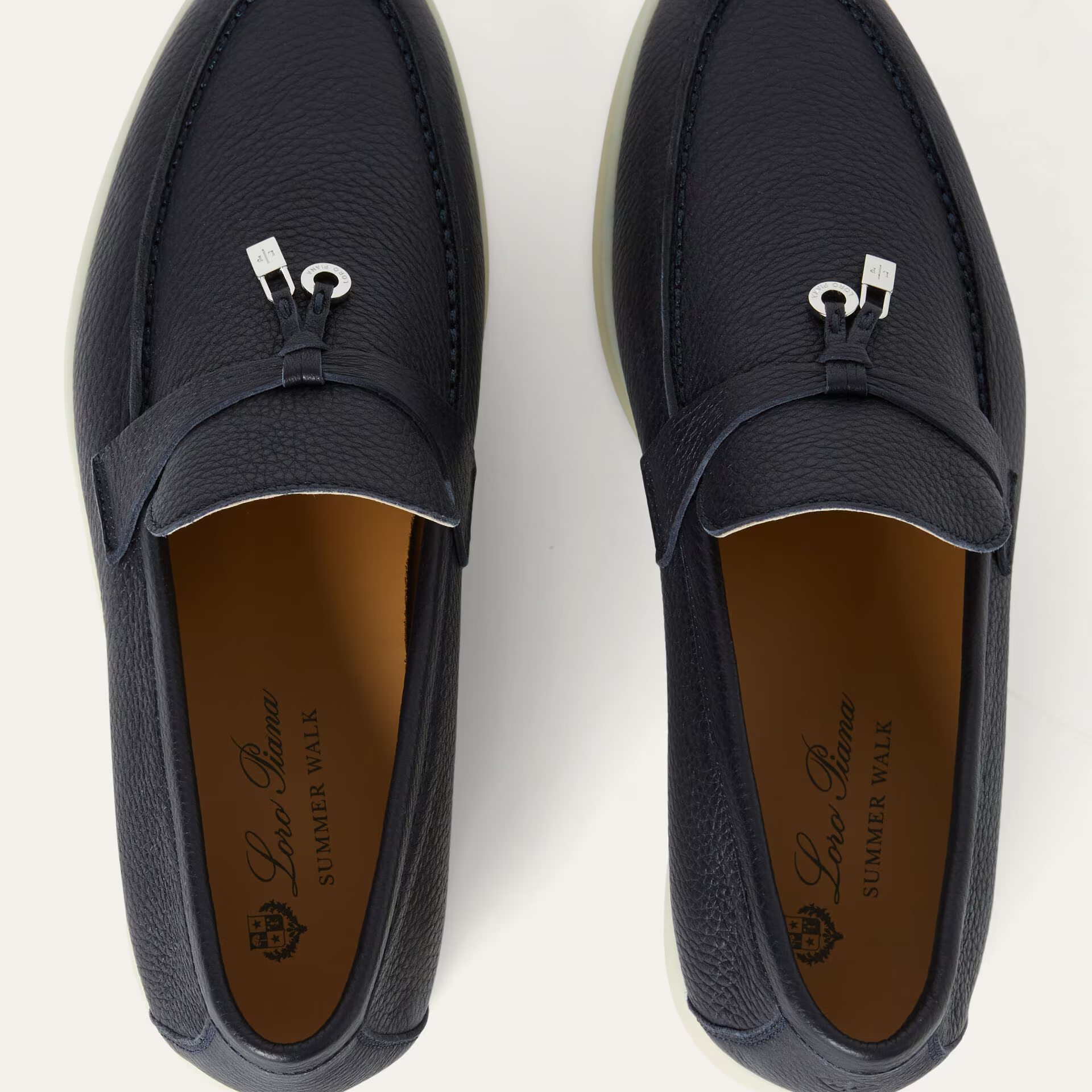 Loro Piana Summer Charms Walk Loafer in Deerskin