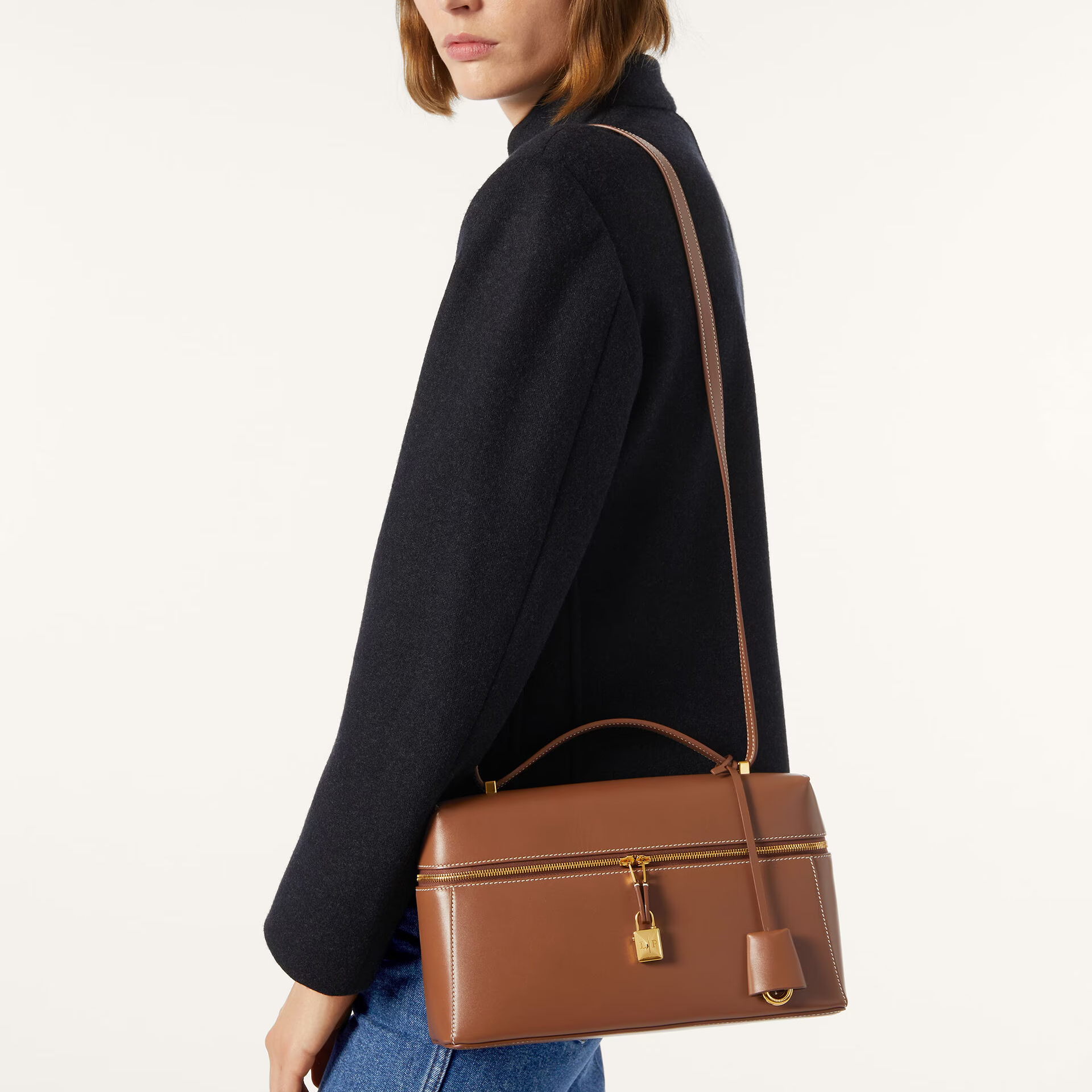Loro Piana Extra Bag L27 in Smooth Calfskin