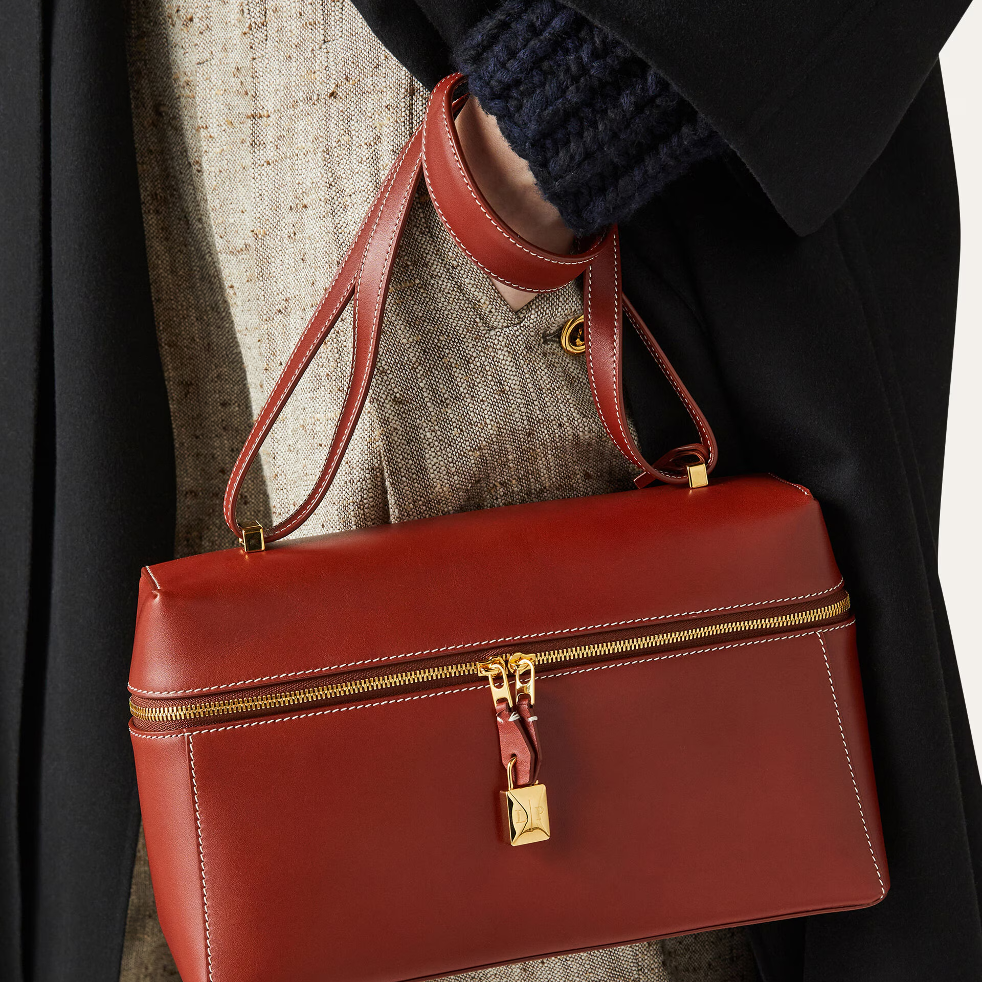 Loro Piana Extra Bag L27 in Smooth Calfskin