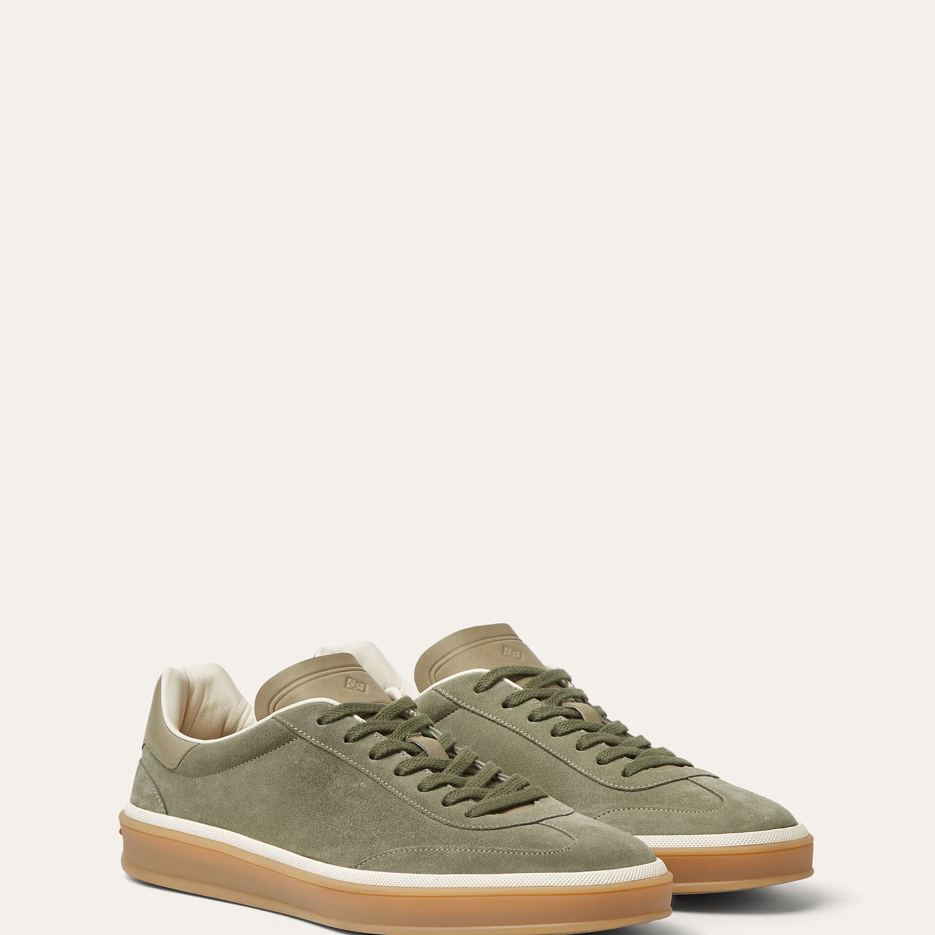 Loro Piana Tennis Walk Sneaker in Suede Calf Split
