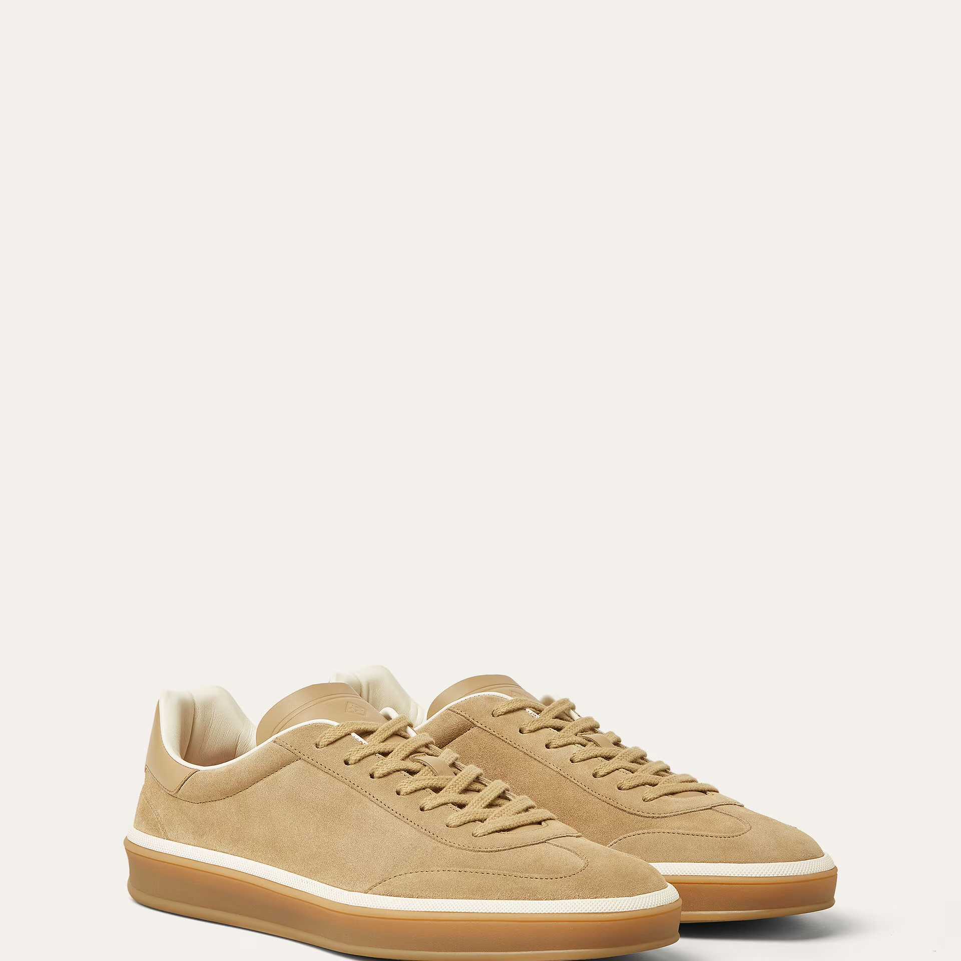 Loro Piana Tennis Walk Sneaker in Suede Calf Split