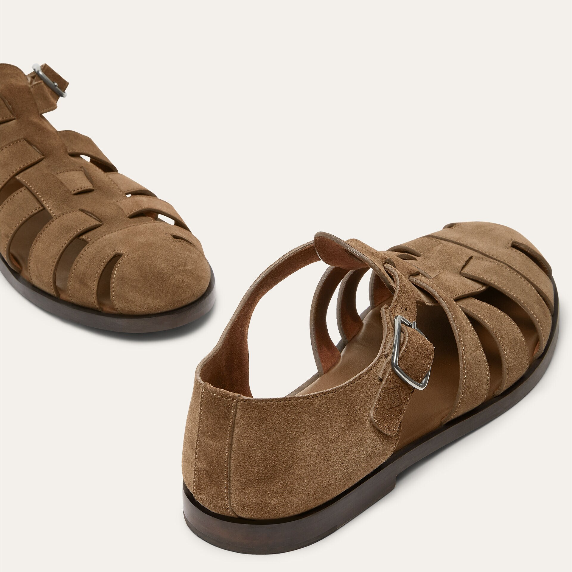 Loro Piana Maxime Walk Sandal in Ox Leather