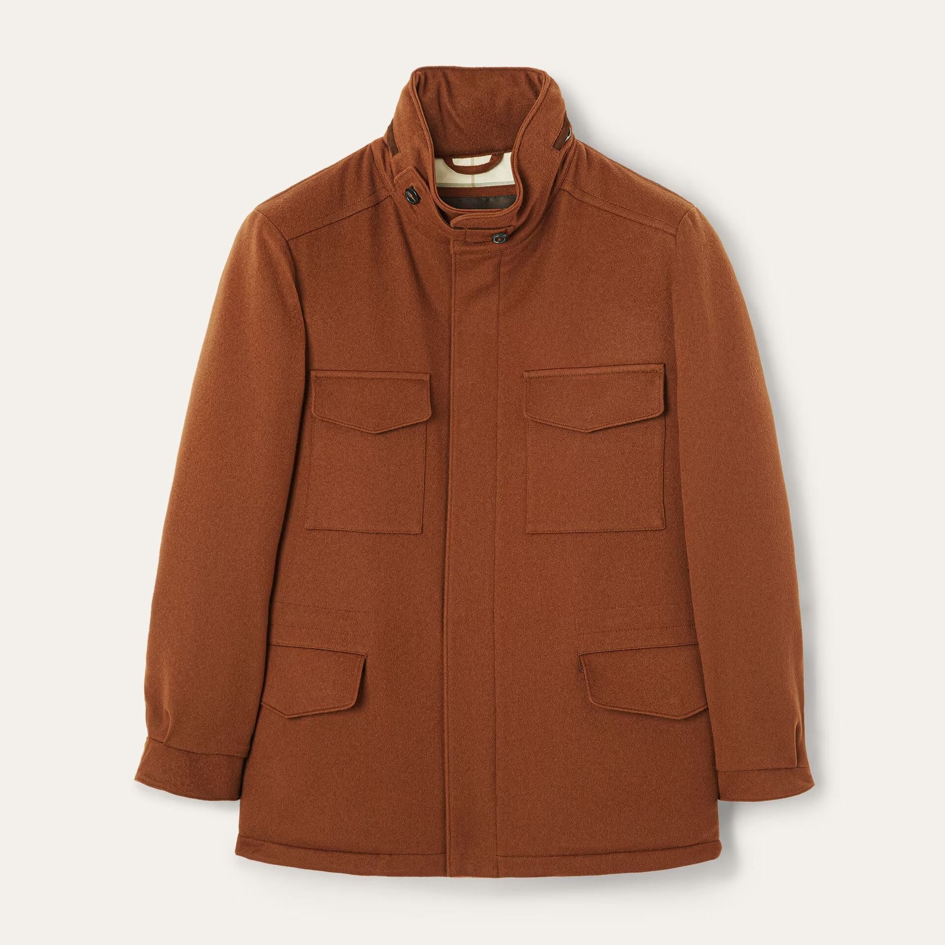 Loro Piana Traveller Field Jacket in Cashmere - Storm System®