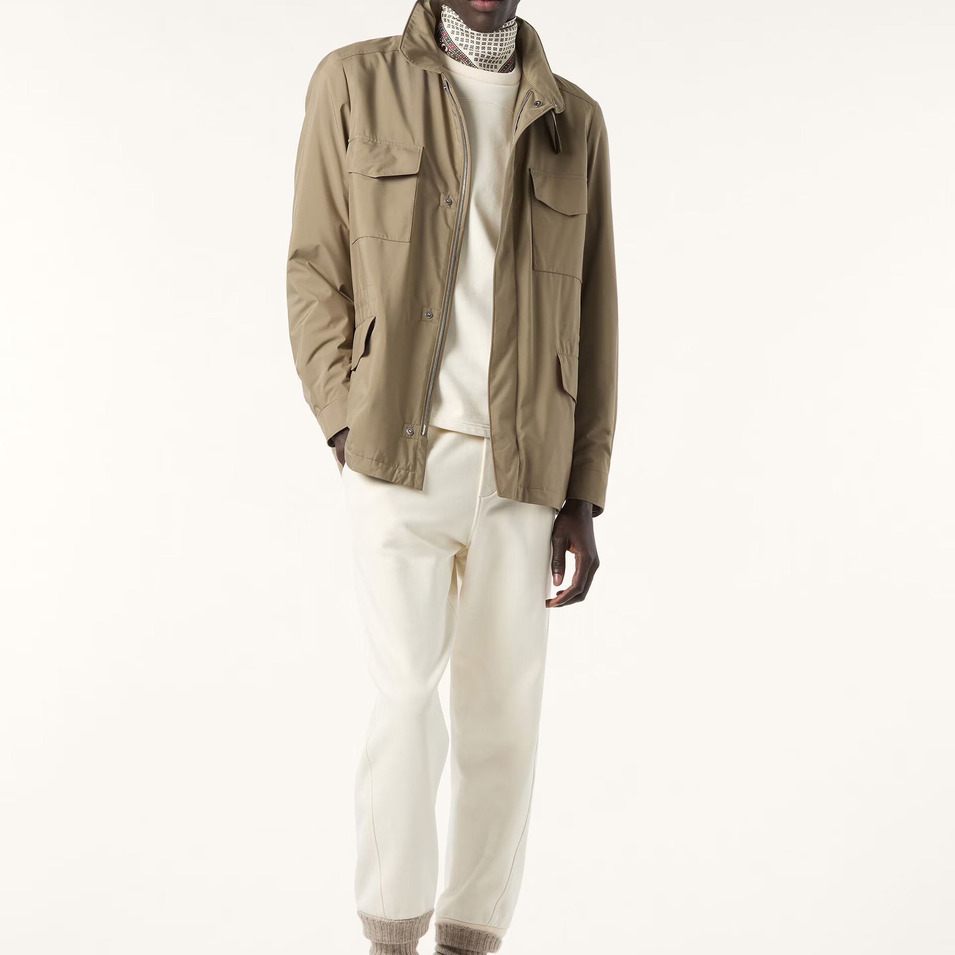 Loro Piana Windmate® Traveller Field Jacket in Windmate® - Storm System®