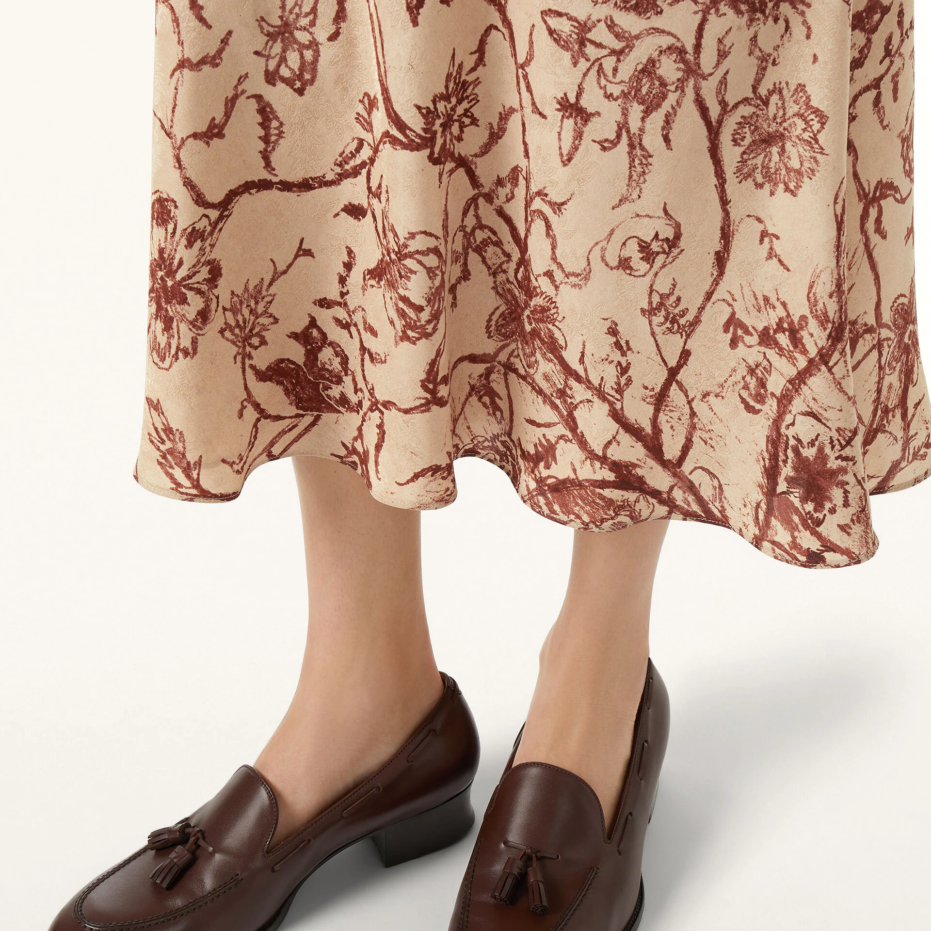 Loro Piana Serge Tassel Loafer in Calfskin