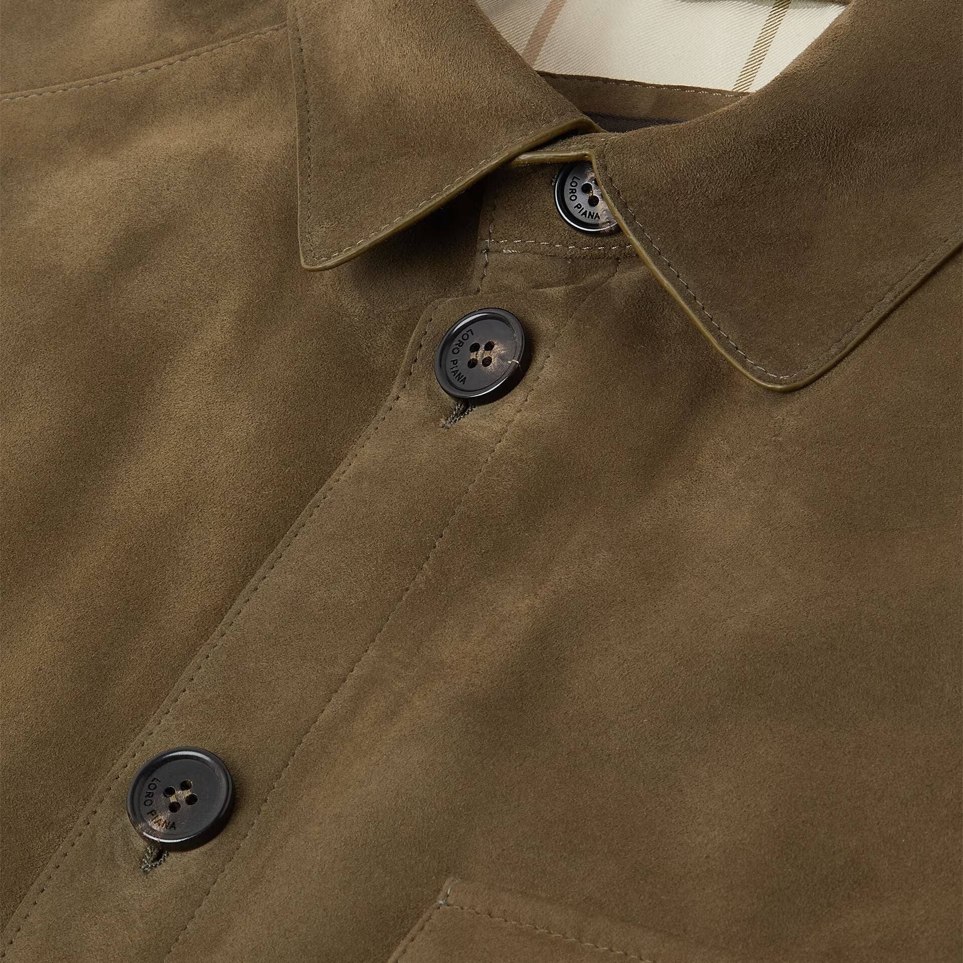 Loro Piana Overshirt in Kidskin