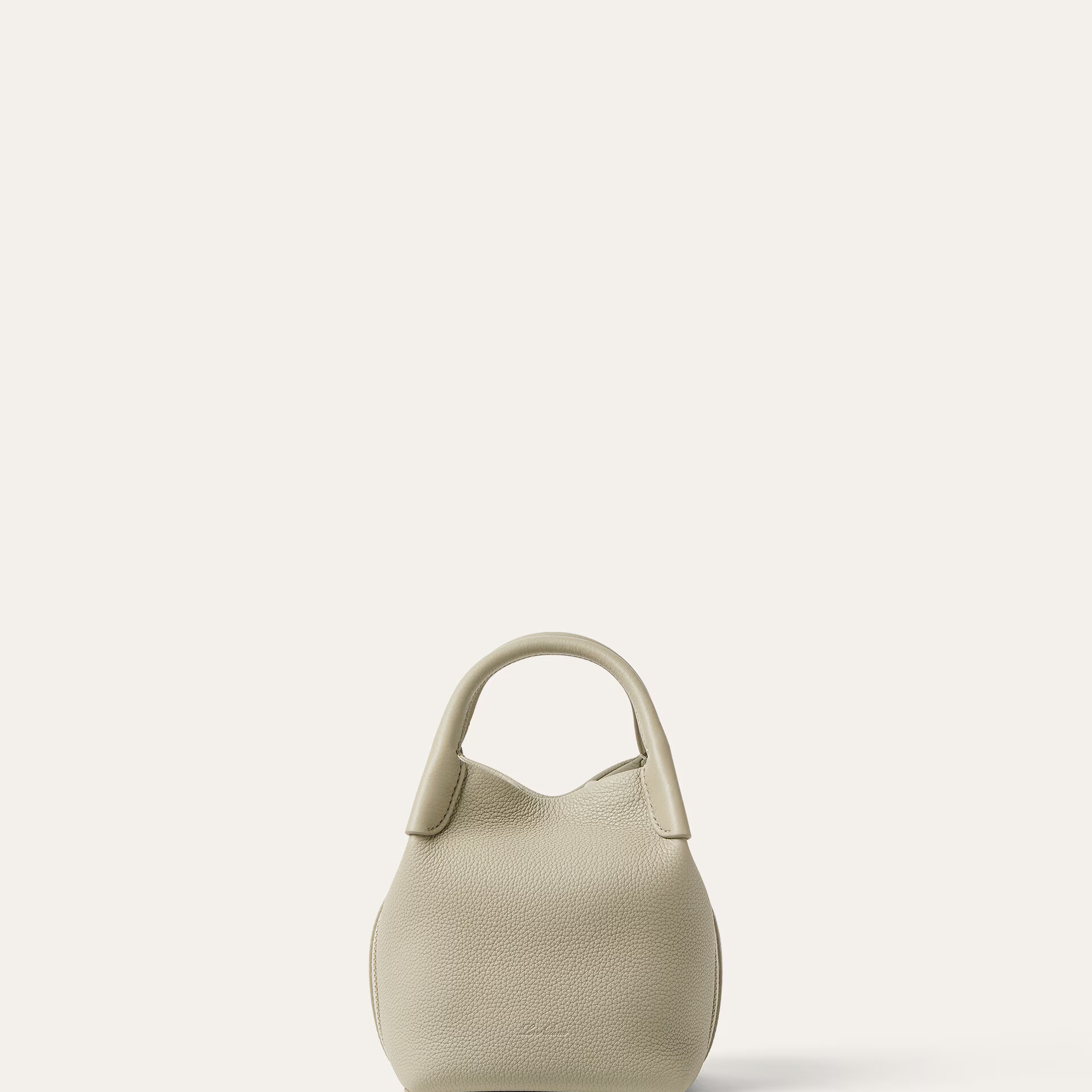 Loro Piana Micro Bale bag in Grained Calfskin
