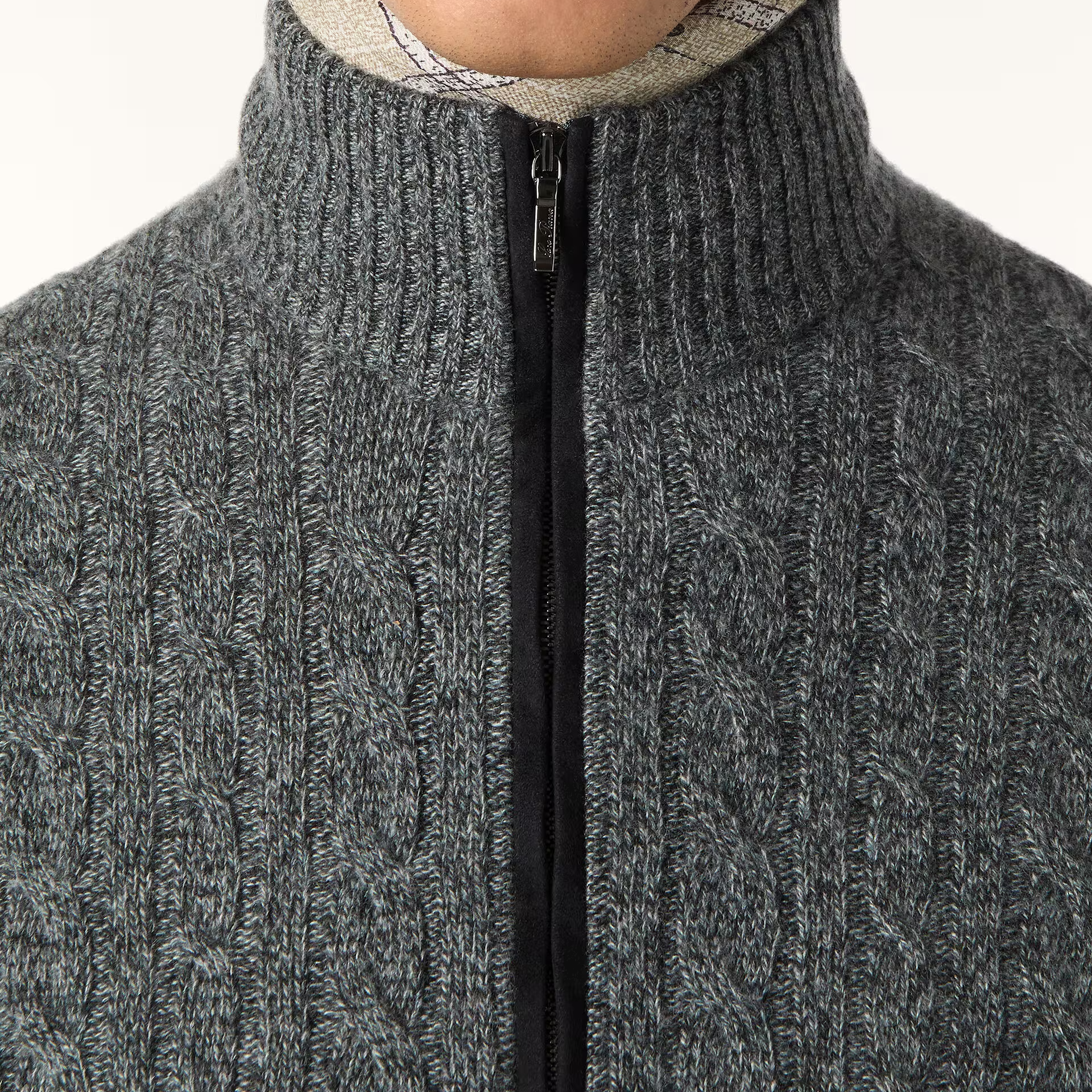 Loro Piana Treccia Jumper in Baby Cashmere