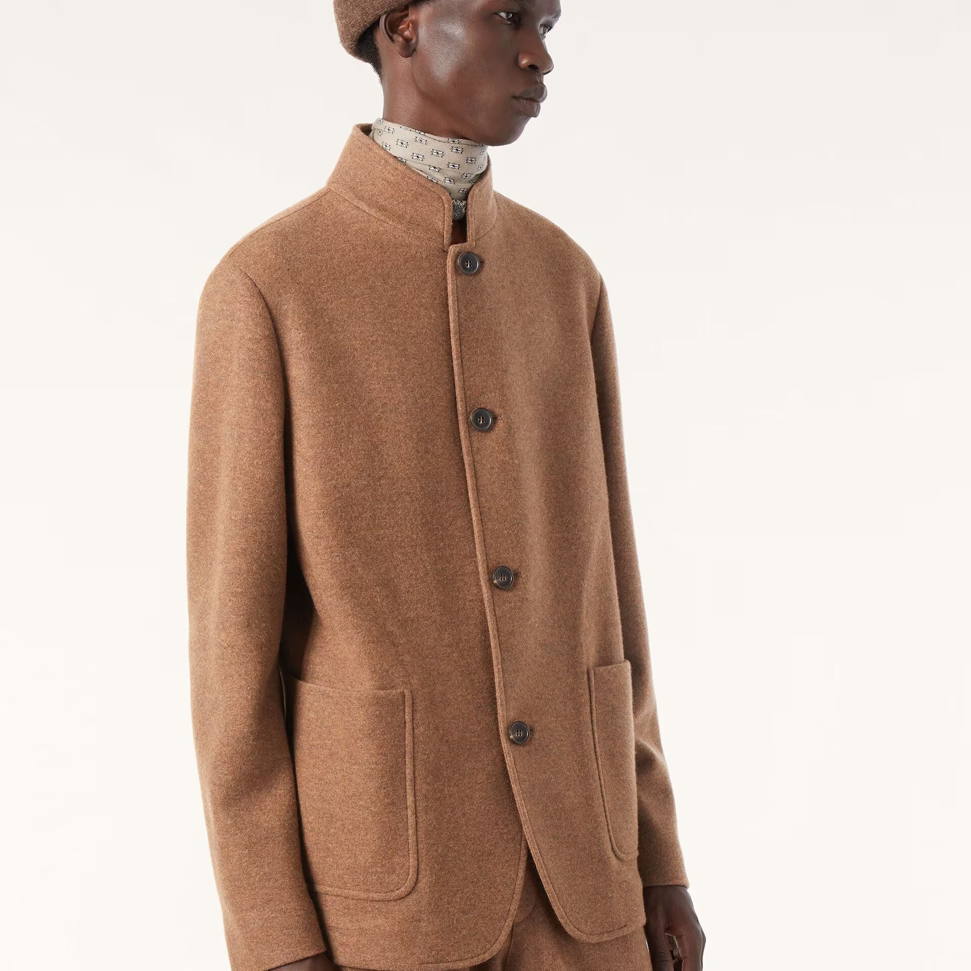 Loro Piana Spagna Jacket in Jersey Novalis