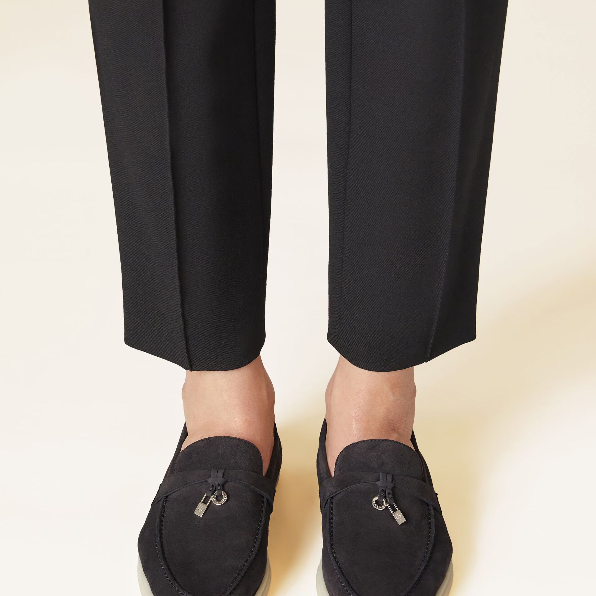 Loro Piana Summer Charms Walk Loafer in Suede