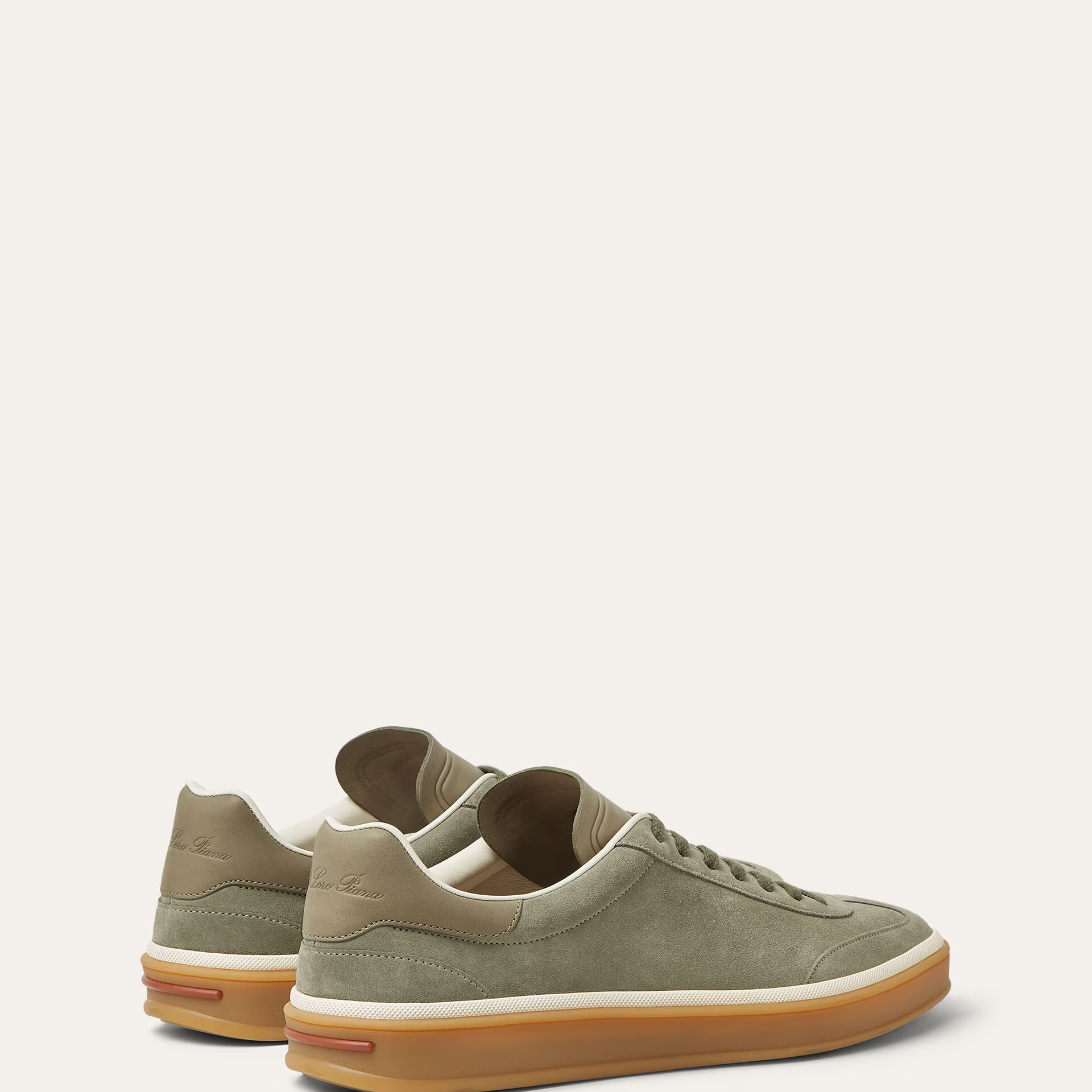 Loro Piana Tennis Walk Sneaker in Suede Calf Split