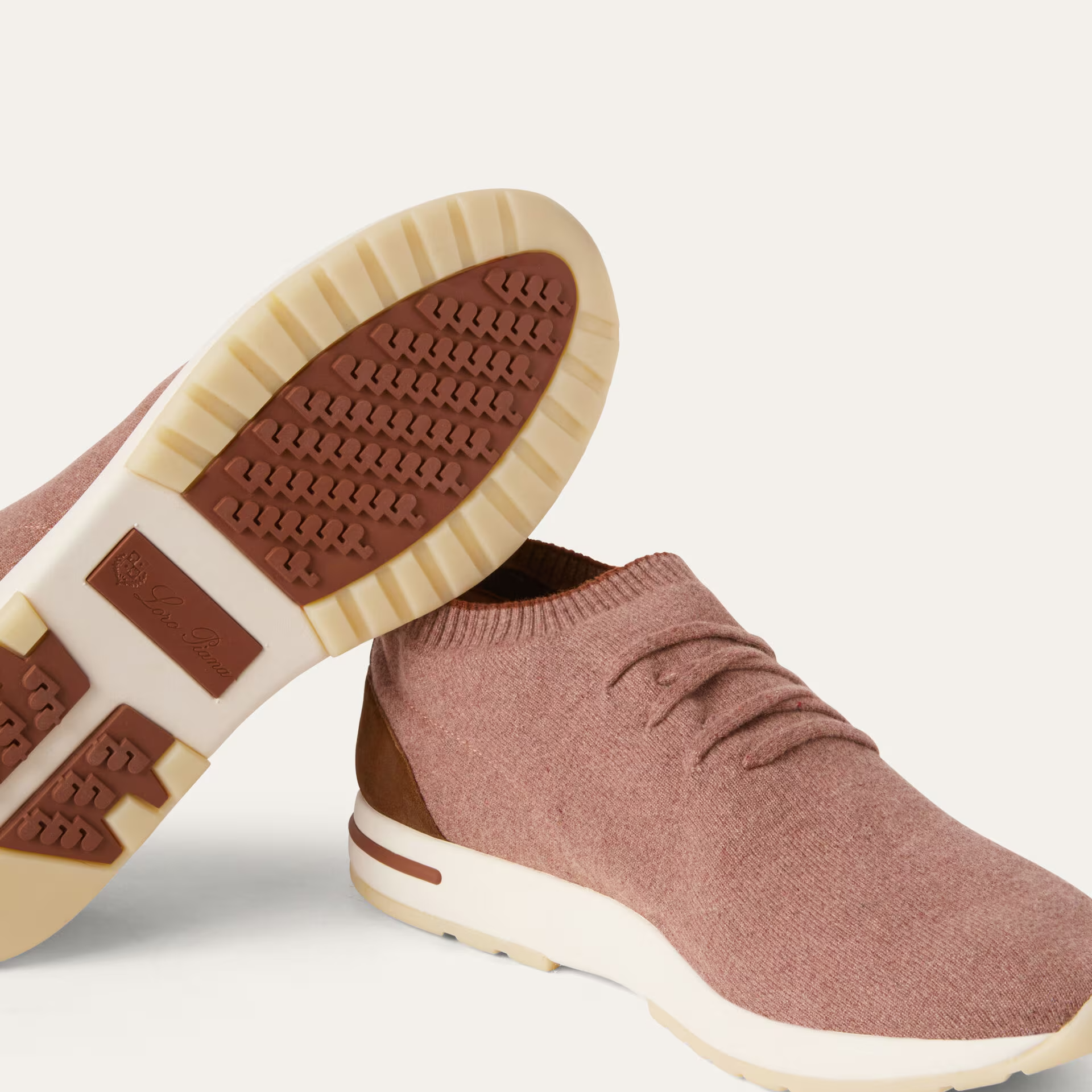Loro Piana Loro 360 LP Flexy Walk Sneaker in Cashmere
