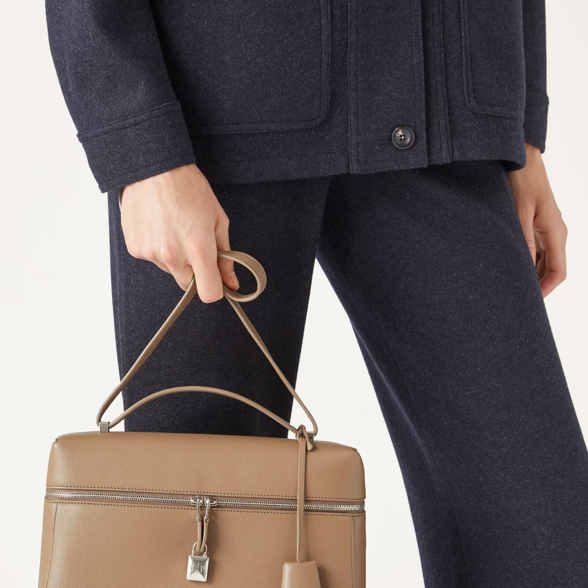Loro Piana Extra Bag L27 in Calfskin
