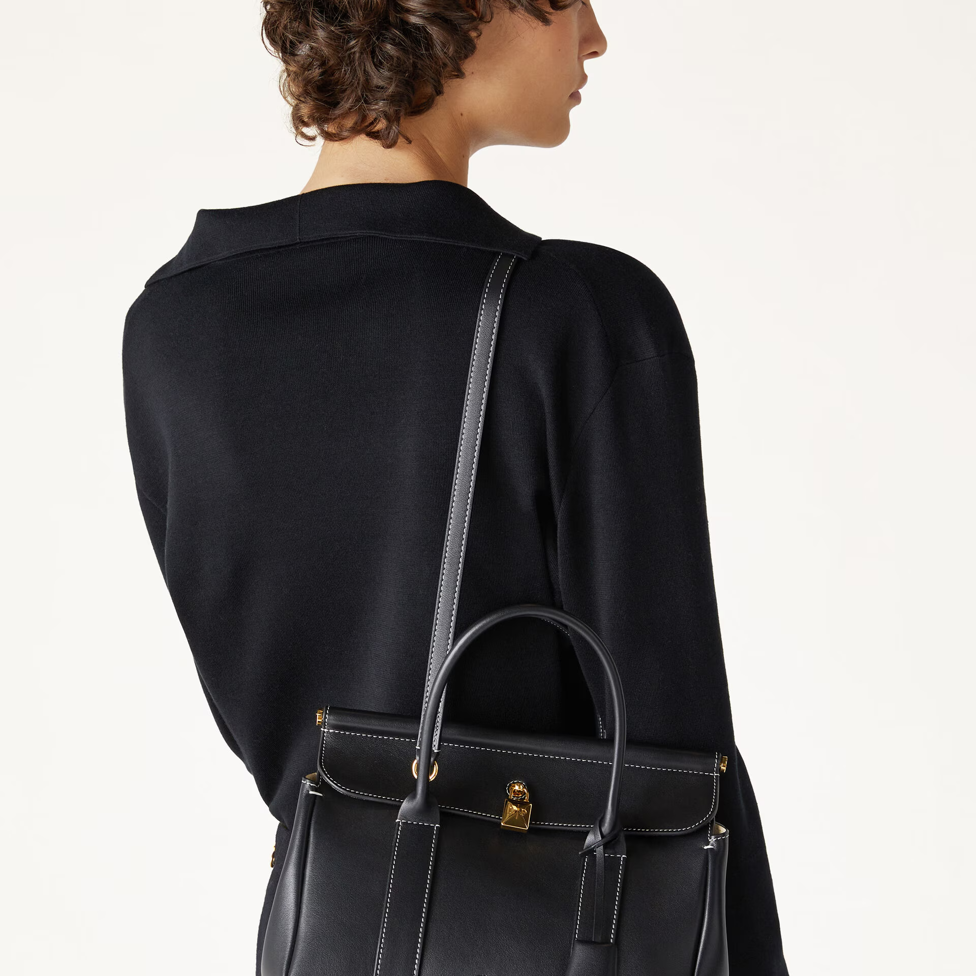 Loro Piana Loom bag L25 in Calfskin