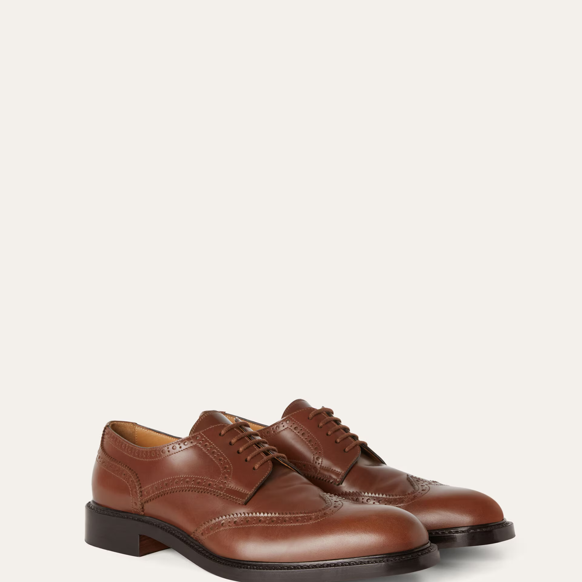 Loro Piana Oliver Walk Derby in Calfskin