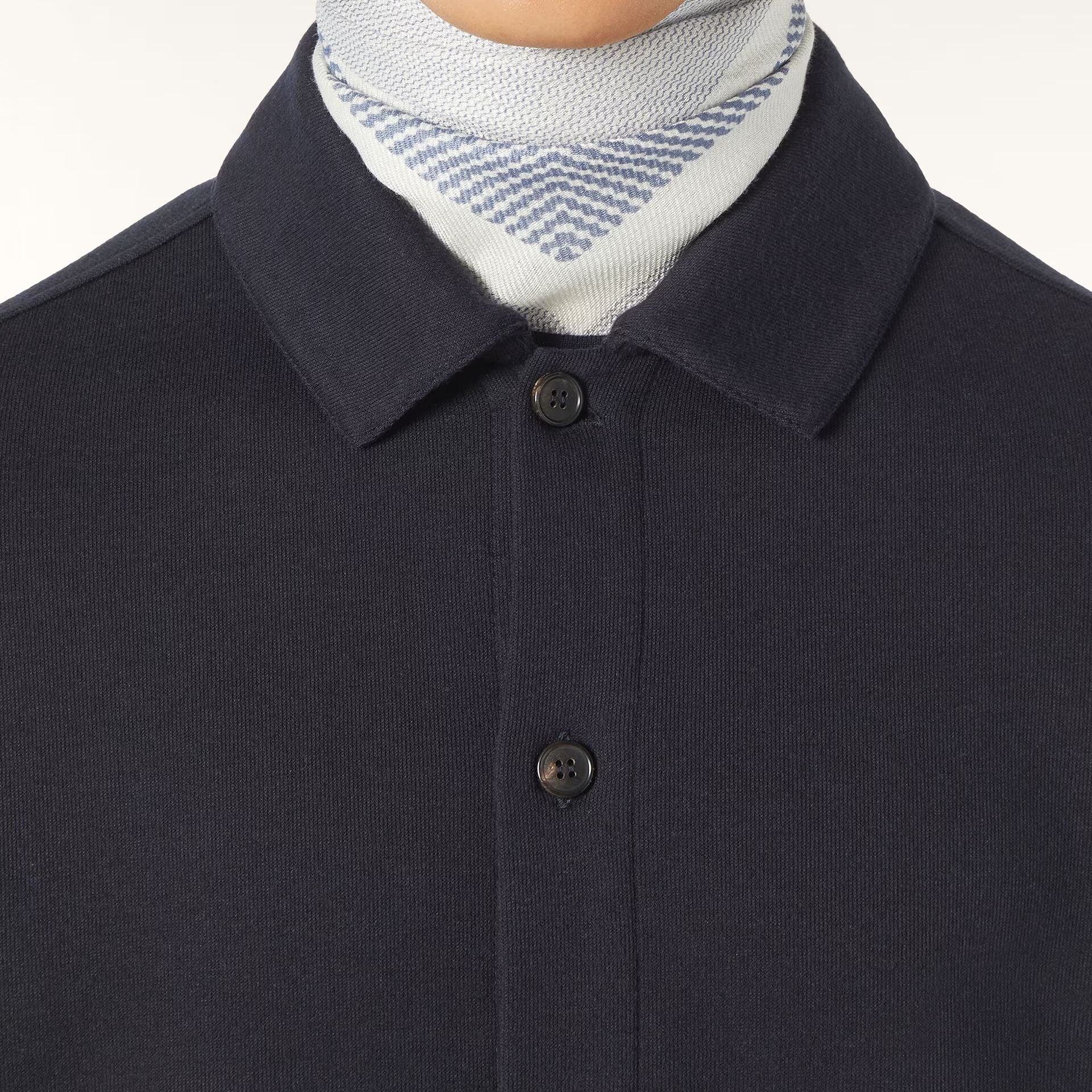 Loro Piana Whitney Overshirt in Cashmere, Cotton, Silk