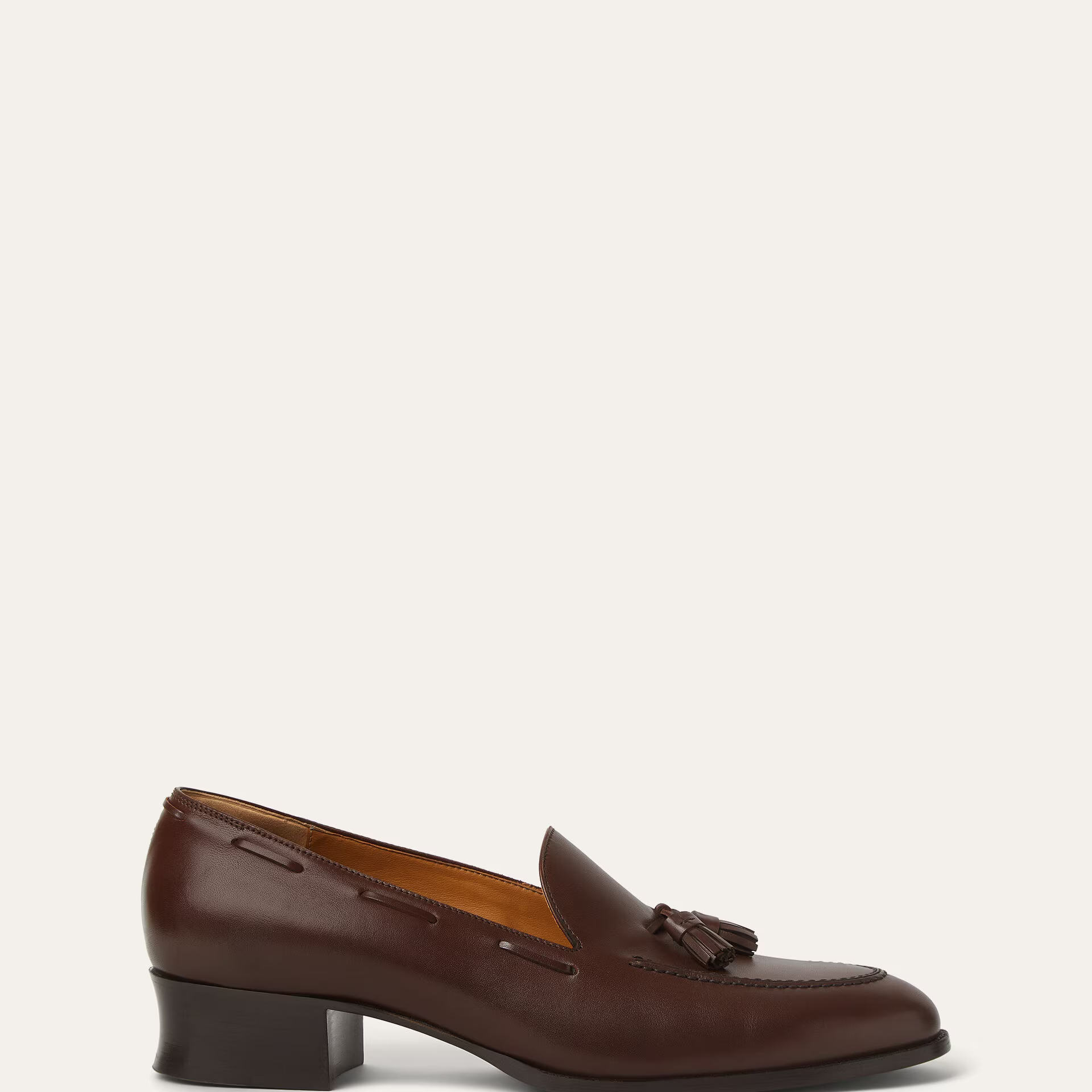 Loro Piana Serge Tassel Loafer in Calfskin
