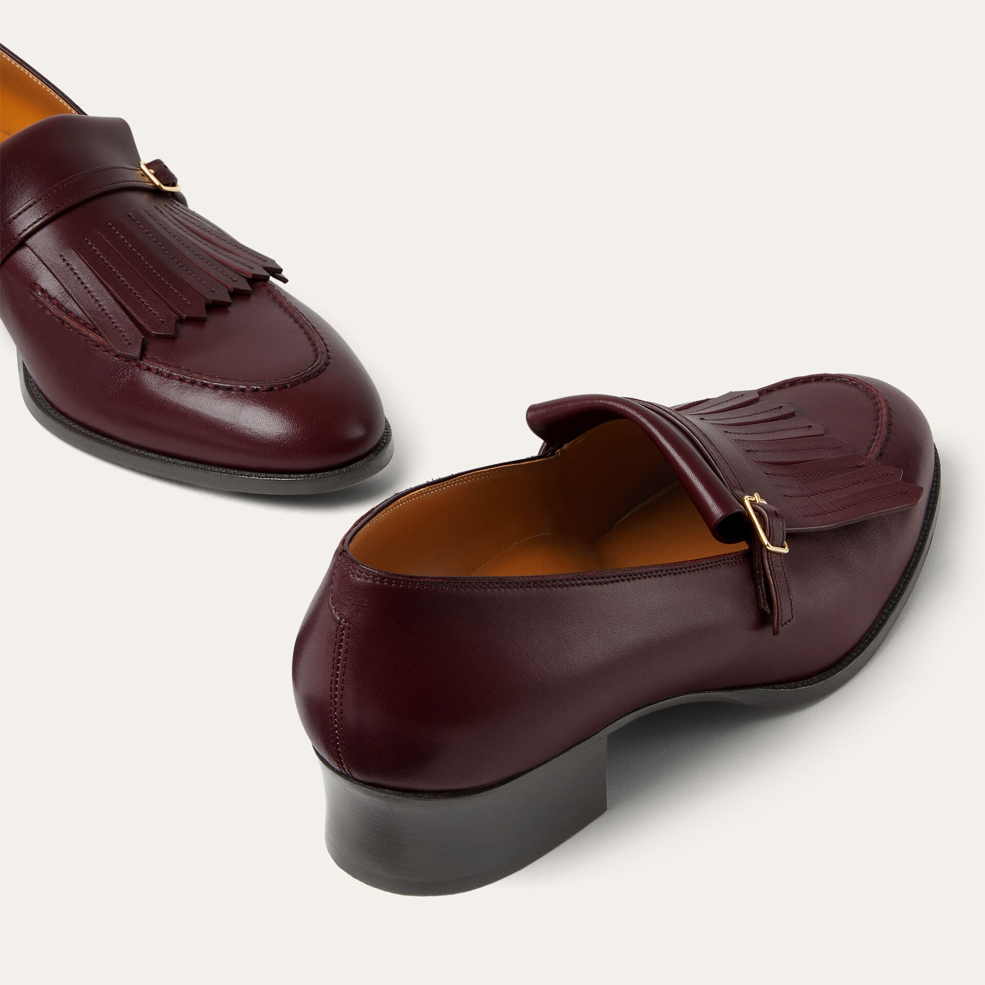 Loro Piana Pennan Fringe Loafer in Calfskin