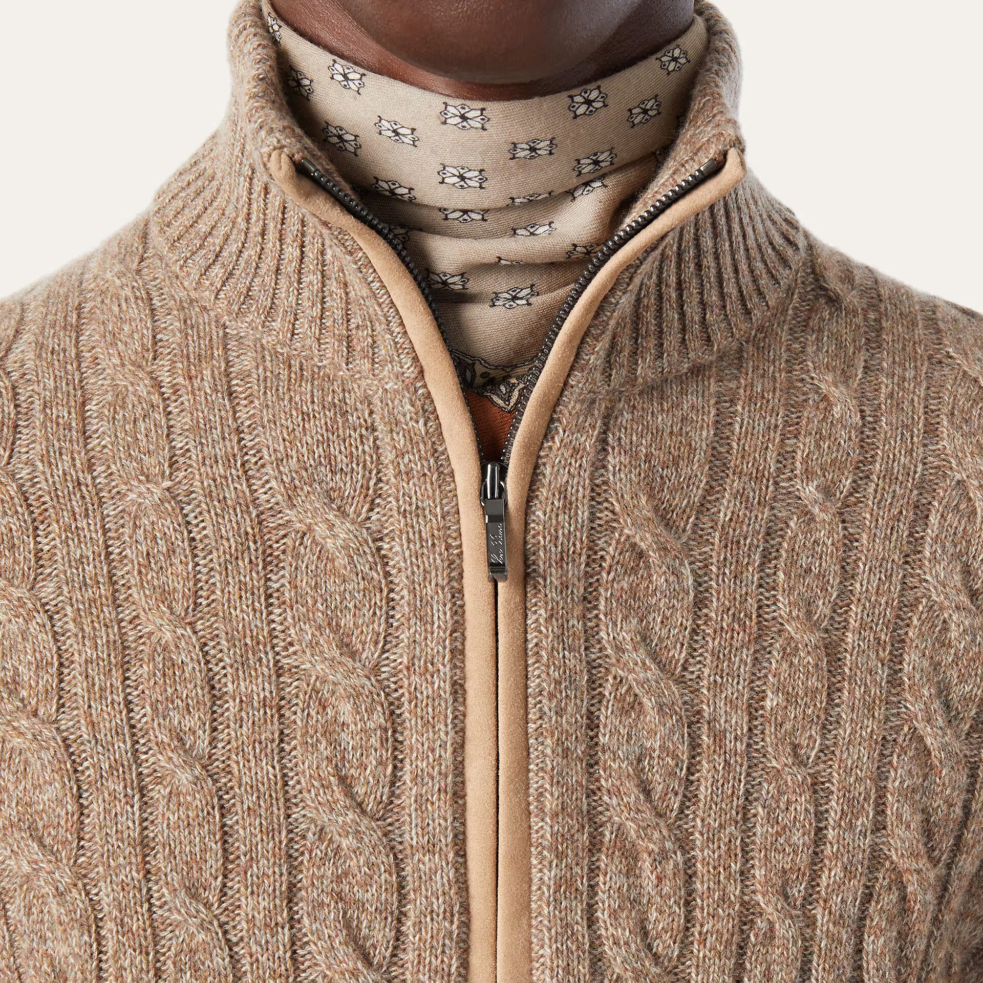 Loro Piana Treccia Jumper in Baby Cashmere