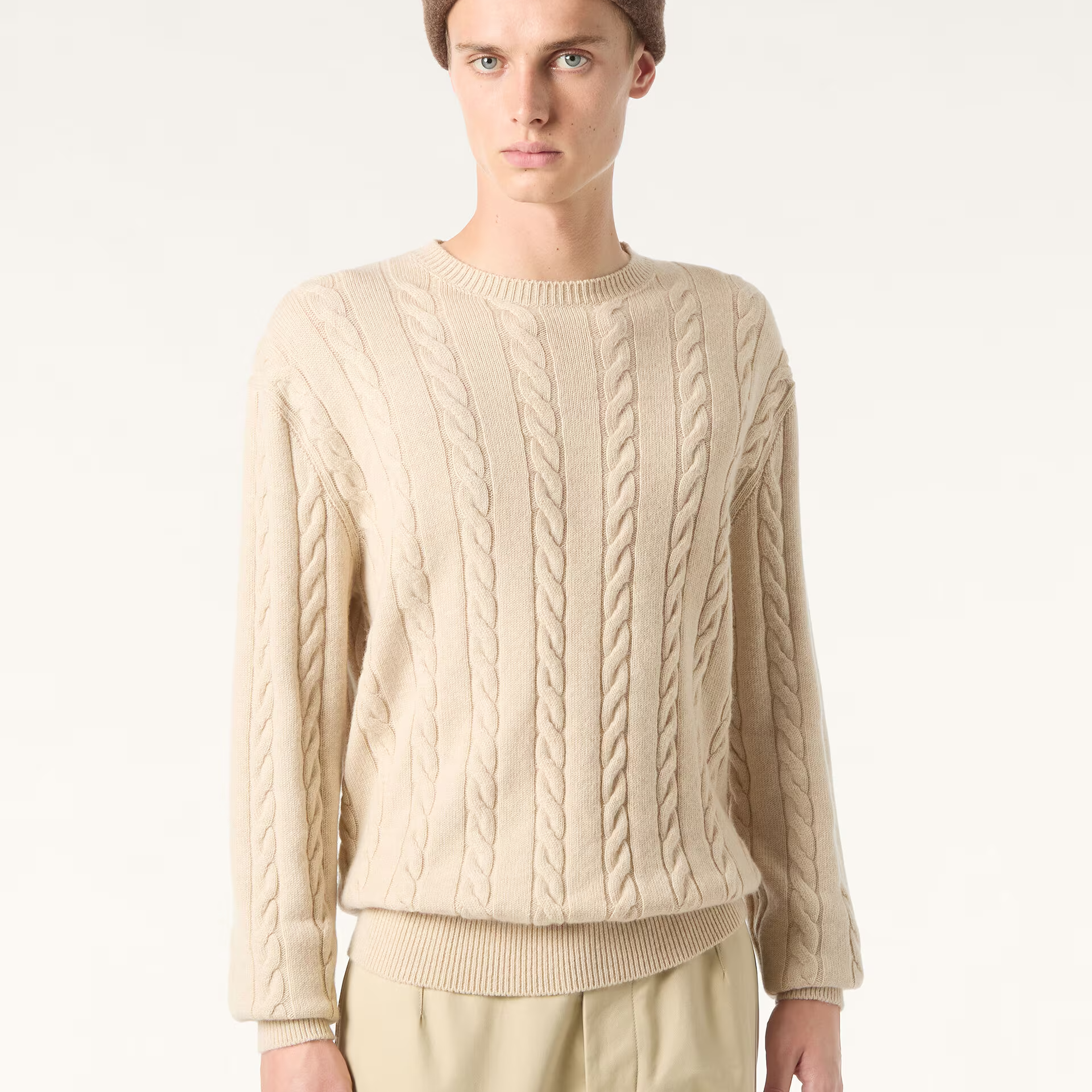 Loro Piana Cedar Crewneck in Cashmere