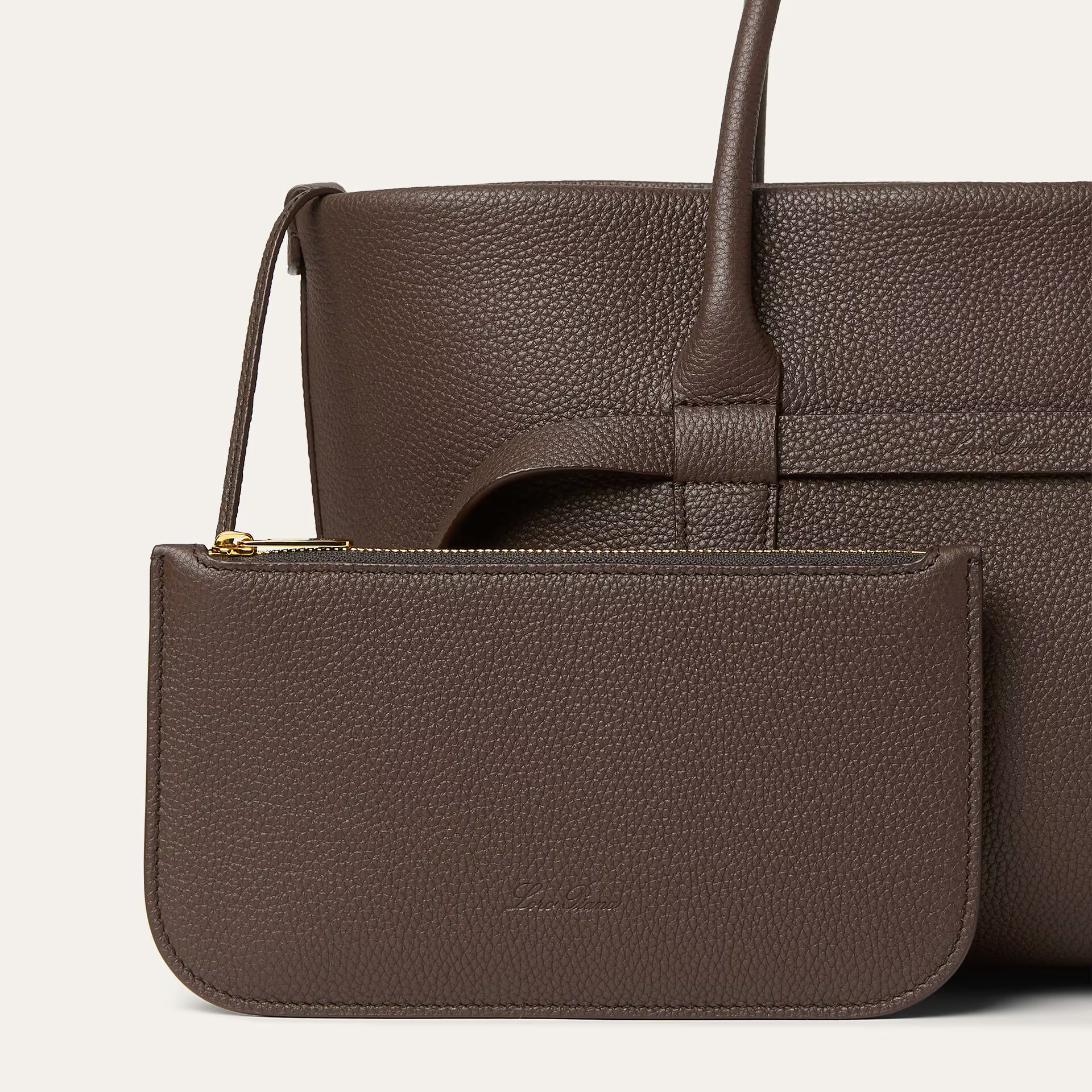 Loro Piana Ghiera Shopper Small in Calfskin
