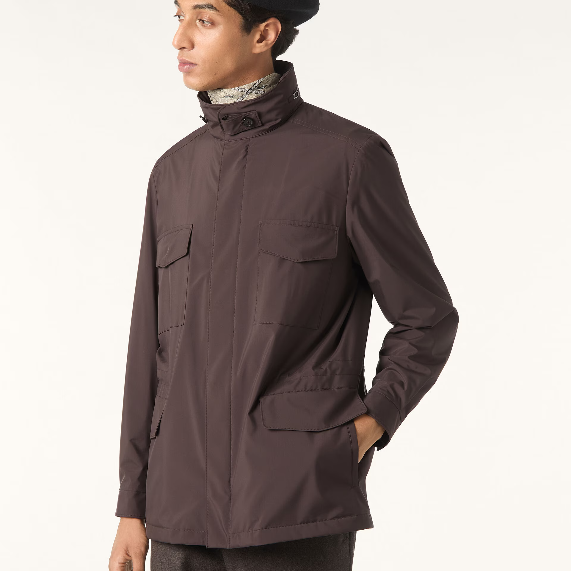 Loro Piana Windmate® Traveller Field Jacket in Windmate® - Storm System®
