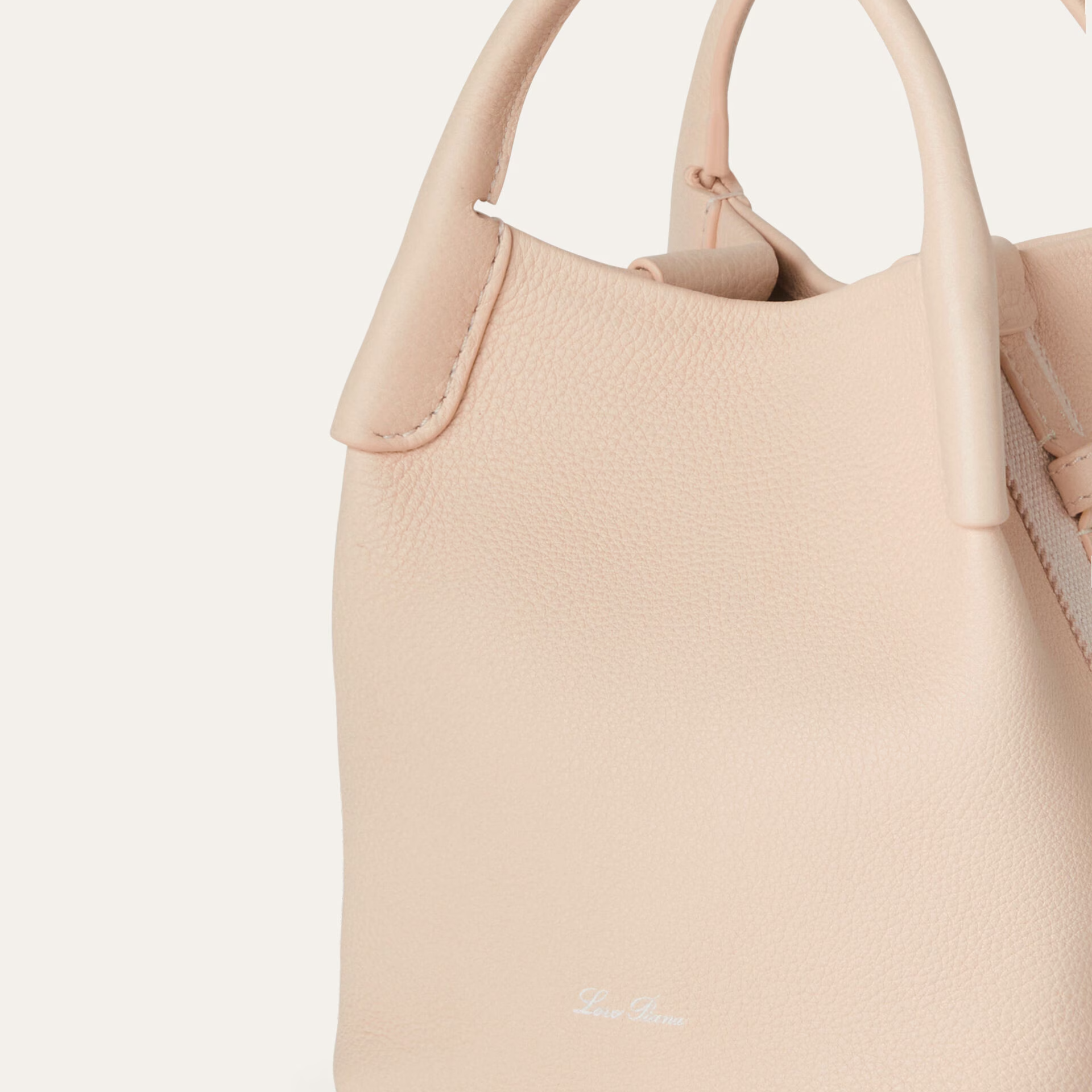 Loro Piana Micro Bale bag in Grained Calfskin