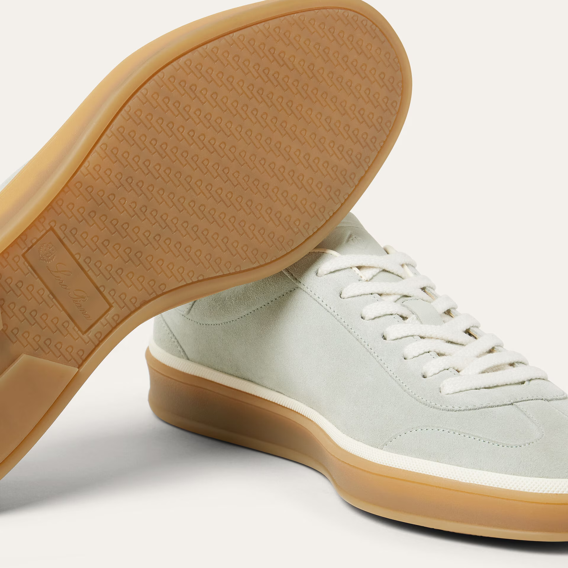 Loro Piana Tennis Walk Sneaker in Suede Calf Split