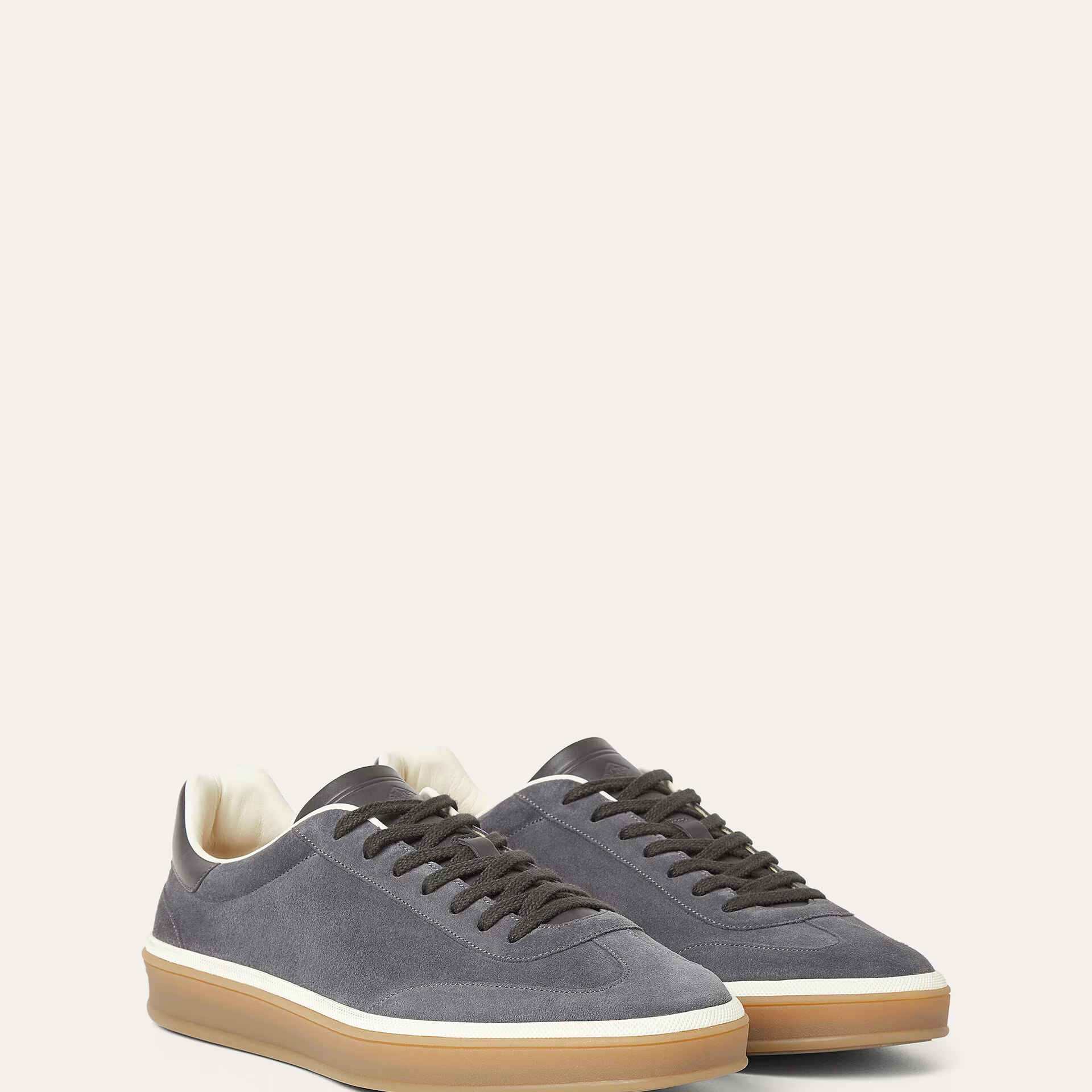 Loro Piana Tennis Walk Sneaker in Suede Calf Split