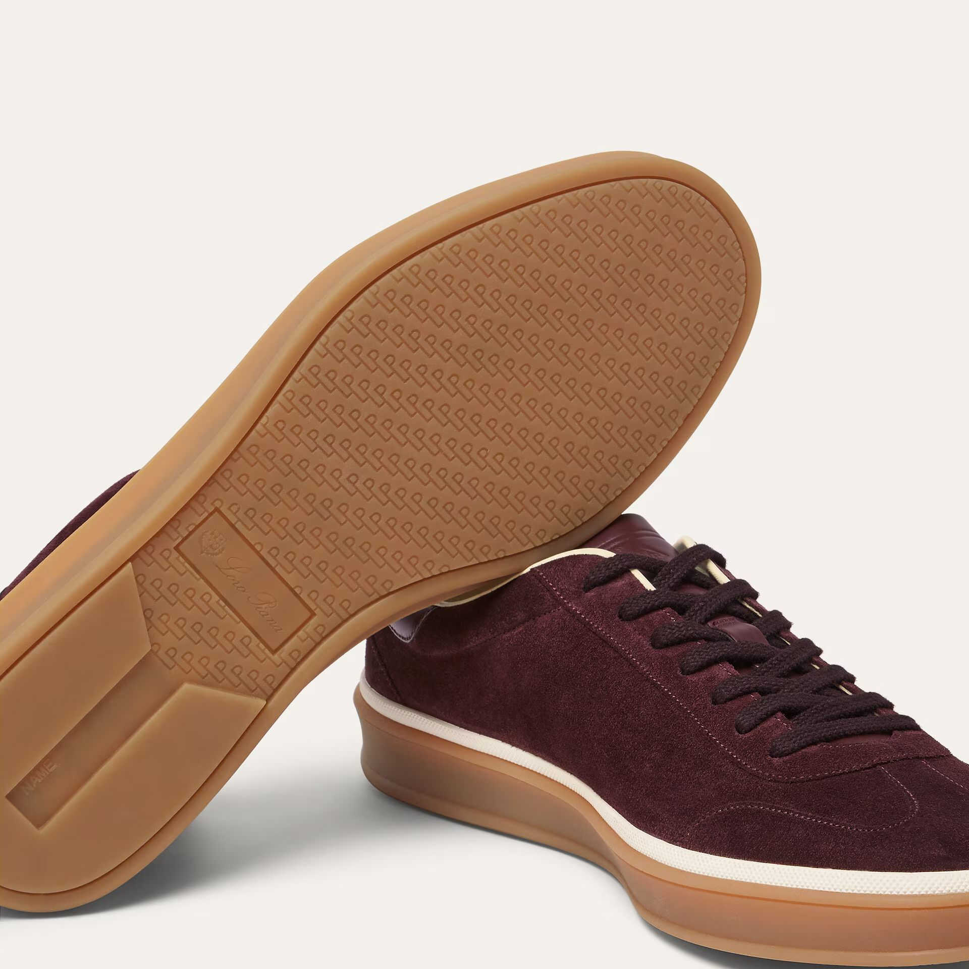 Loro Piana Tennis Walk Sneaker in Suede Calf Split