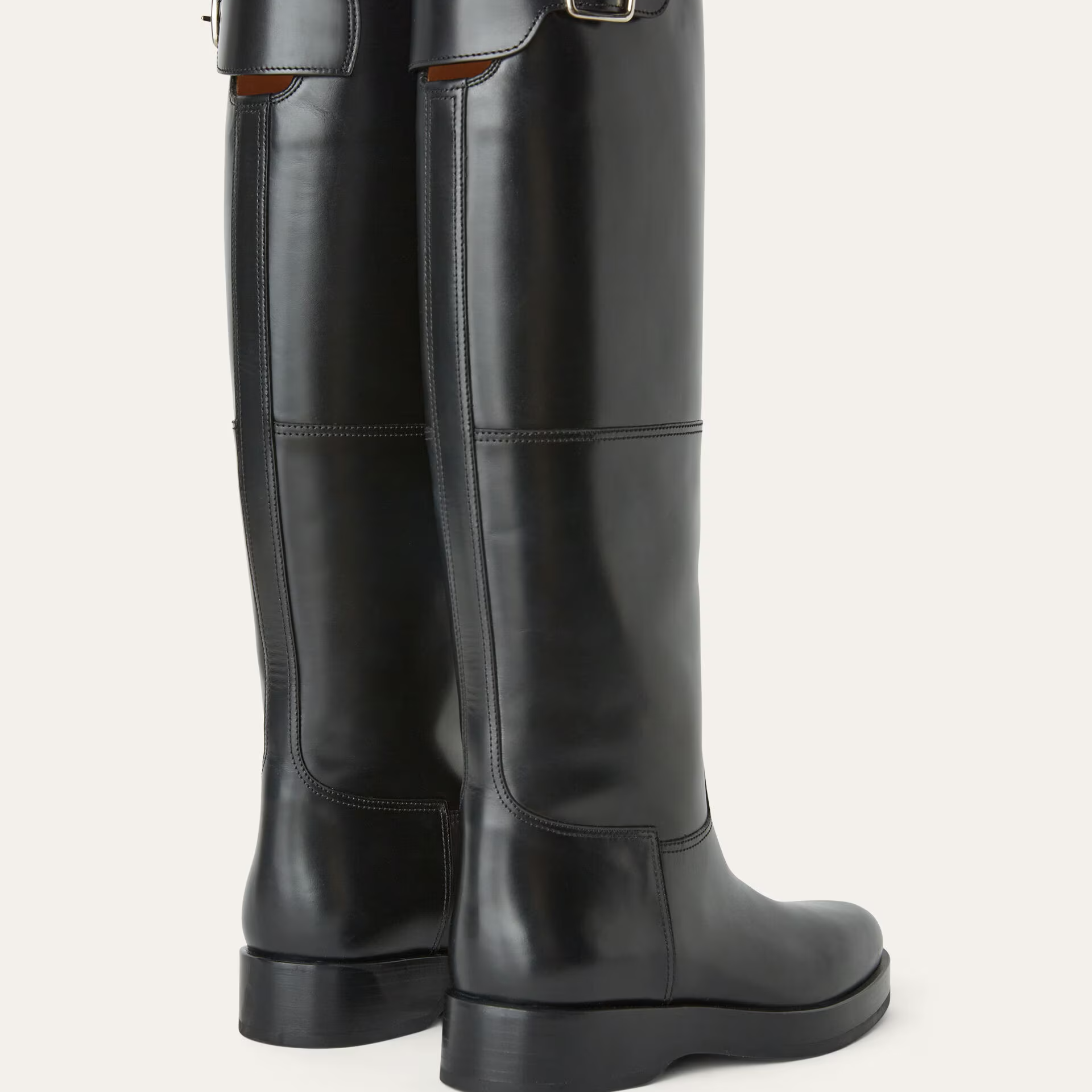Loro Piana Lupo High Boot in Calfskin