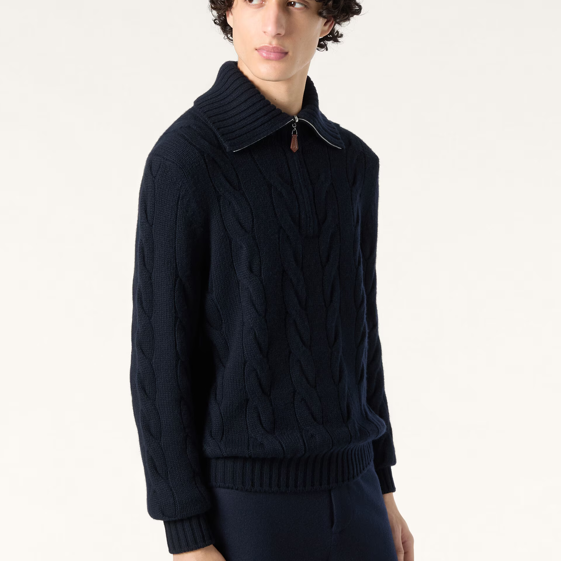 Loro Piana Napier Sweater in Baby Cashmere - Coarsehair