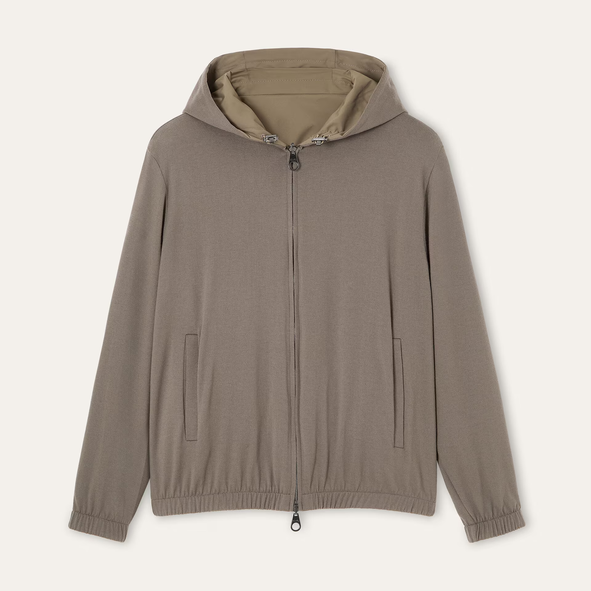 Loro Piana Hooded Bomber in Microfibre - Storm System®