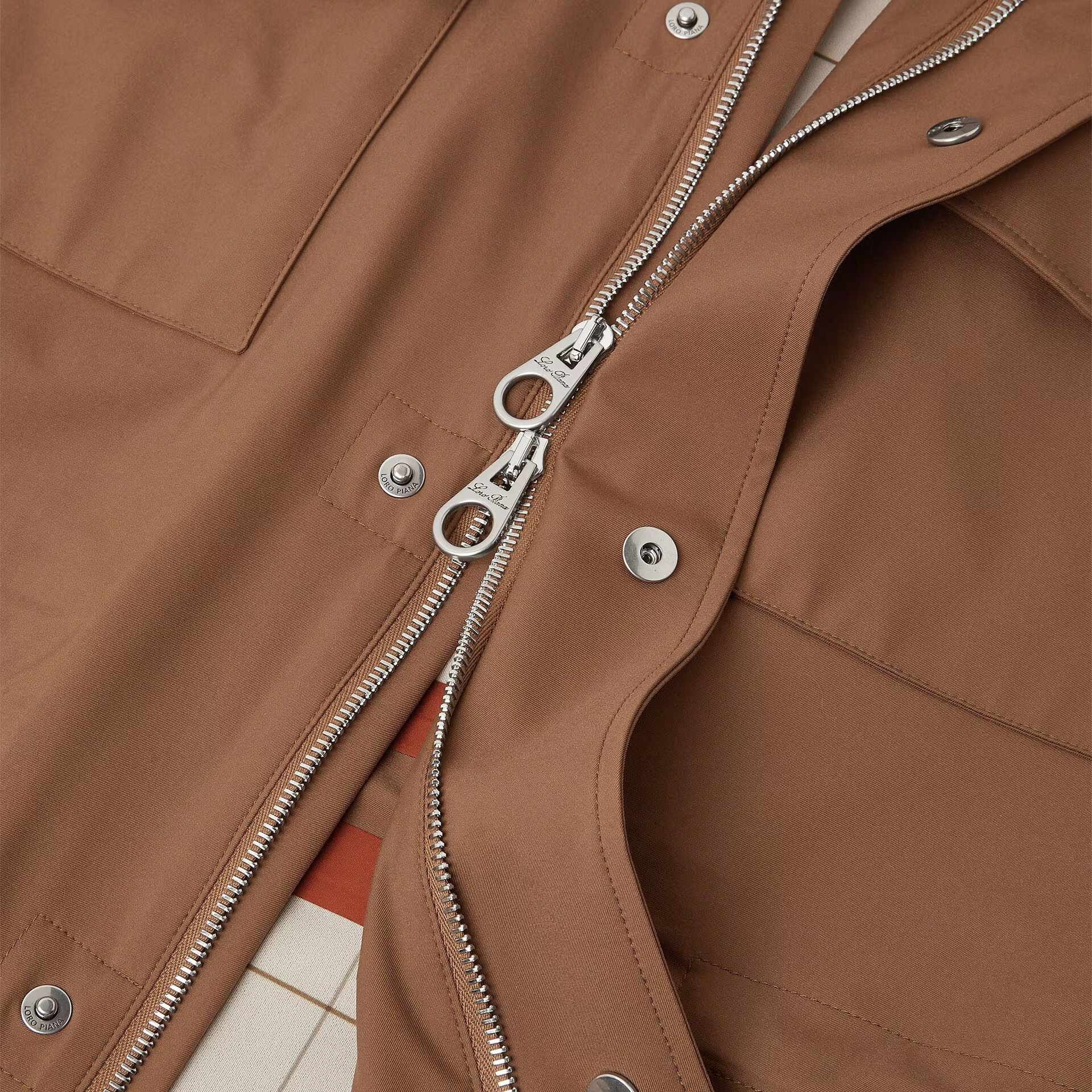Loro Piana Traveller Field Jacket in Microfibre - Storm System®