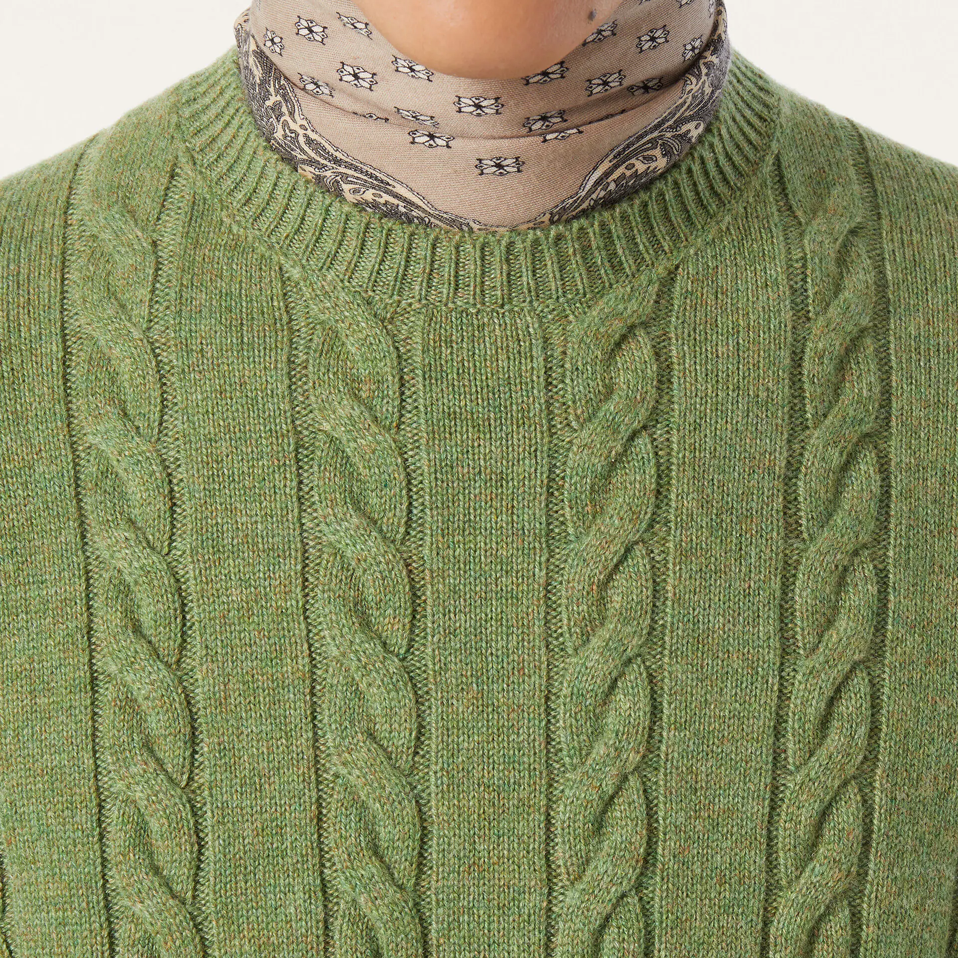 Loro Piana Cedar Crewneck in Cashmere