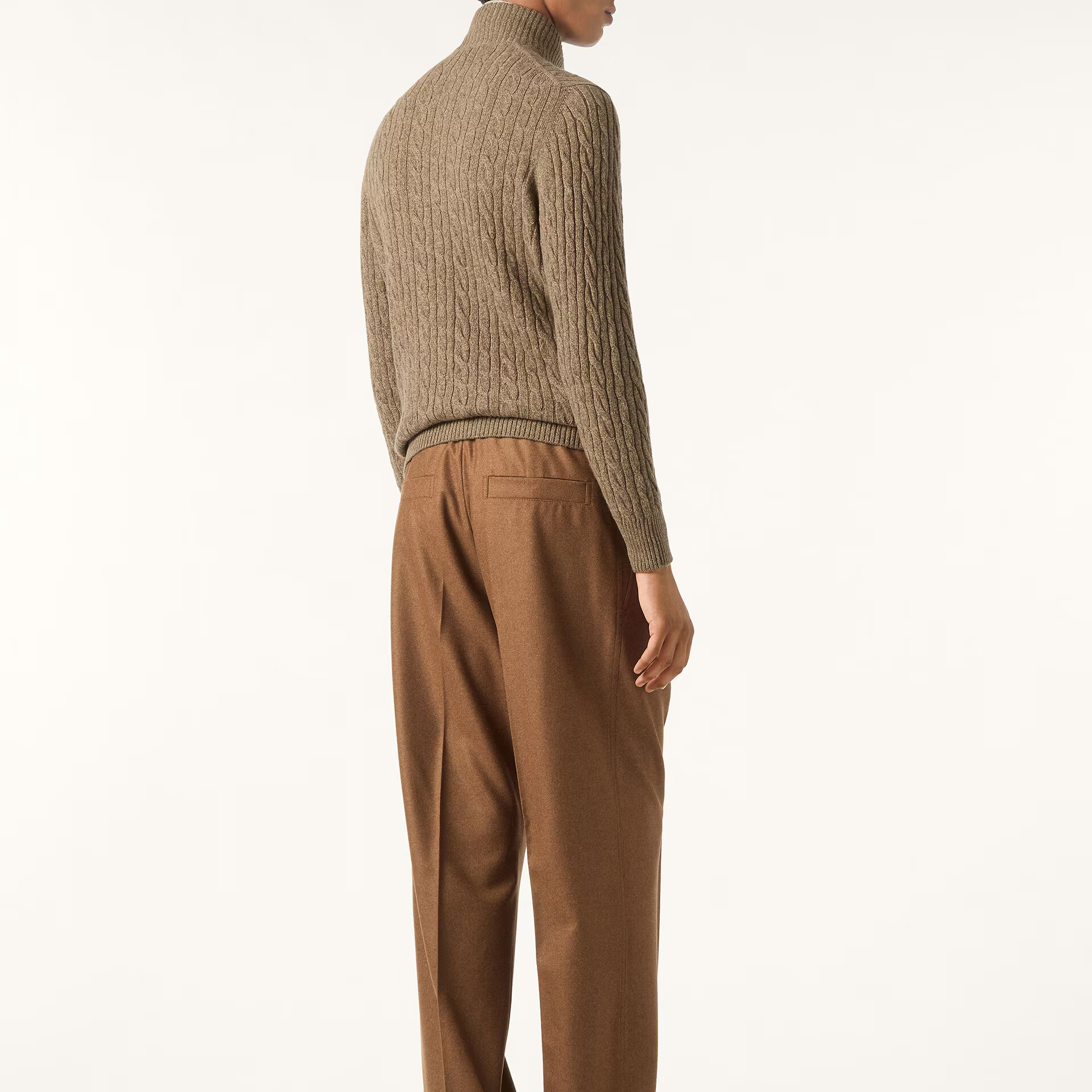Loro Piana Treccia Jumper in Baby Cashmere