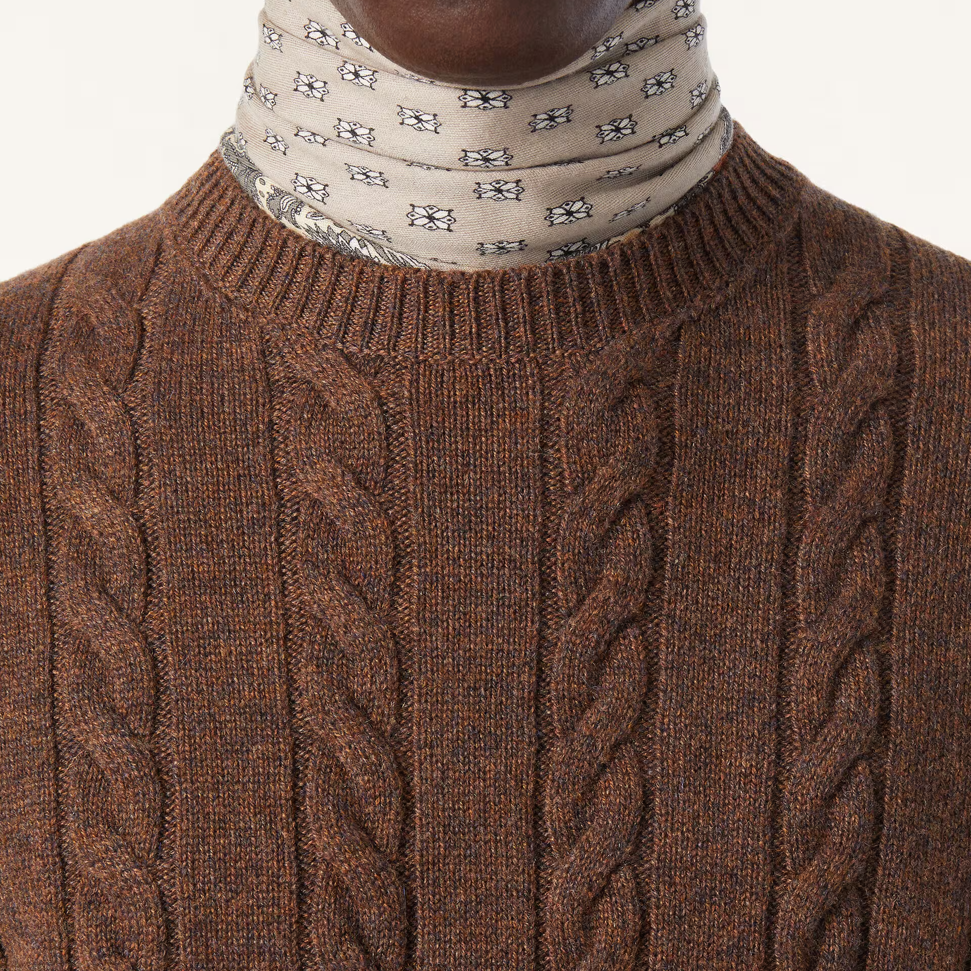 Loro Piana Cedar Crewneck in Cashmere