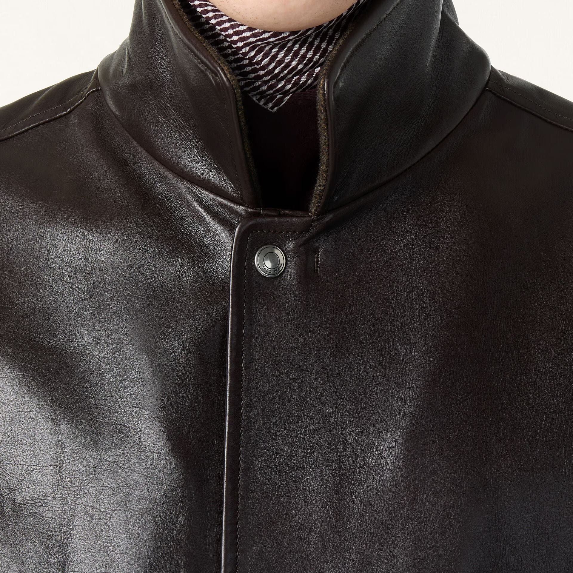 Loro Piana Johnie Bomber in Calfskin