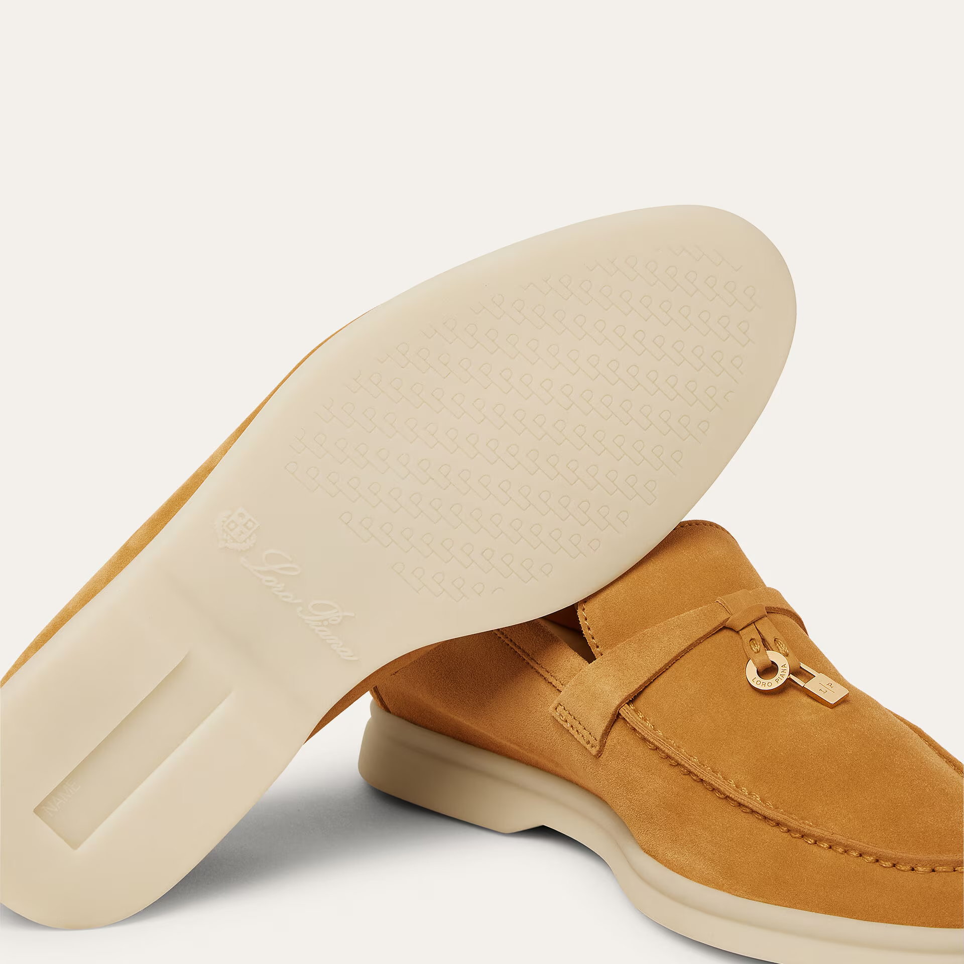 Loro Piana Summer Charms Walk Loafer in Suede