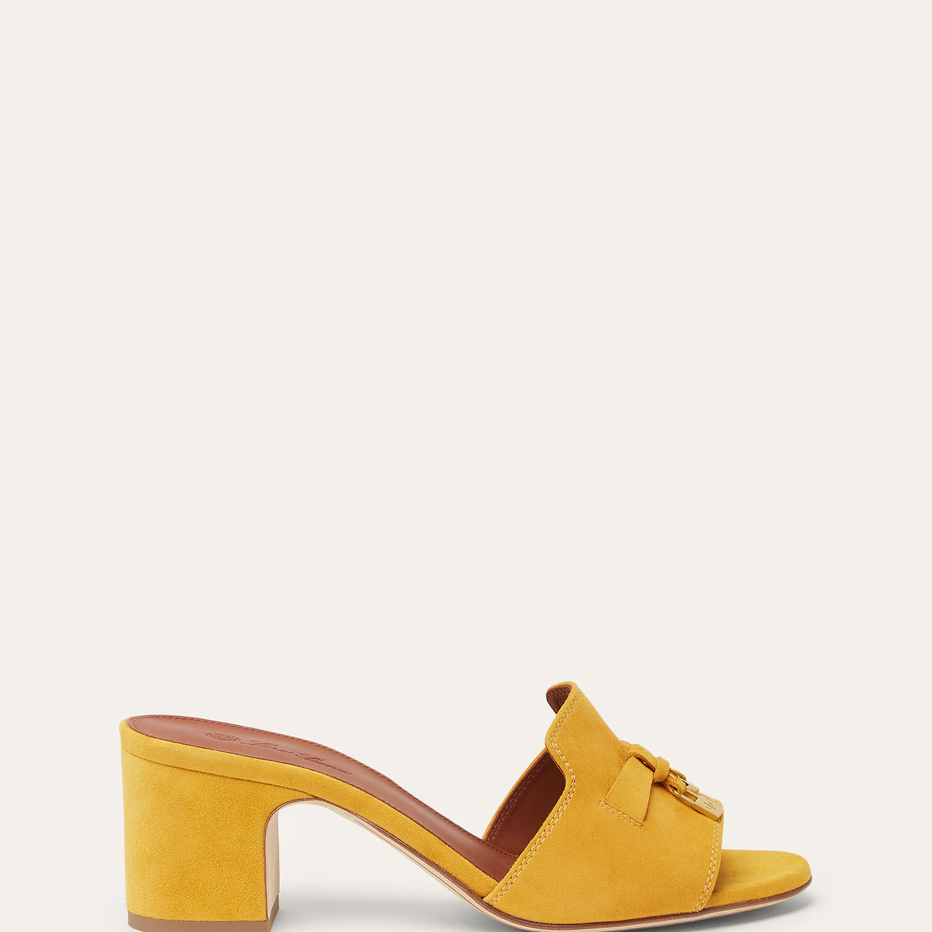 Loro Piana Summer Charms Sandal in Suede Goatskin