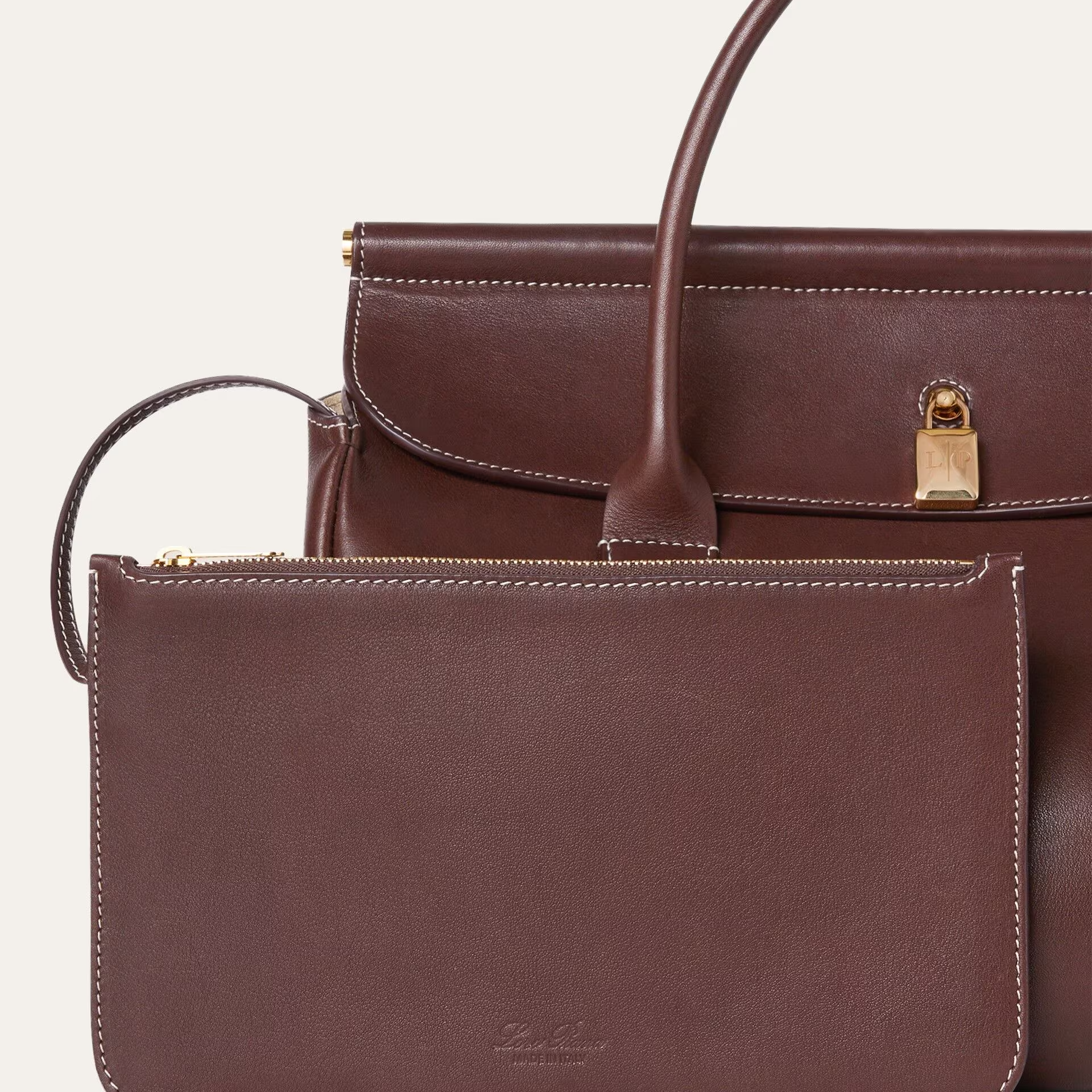 Loro Piana Loom bag L32 in Velvet Calfskin