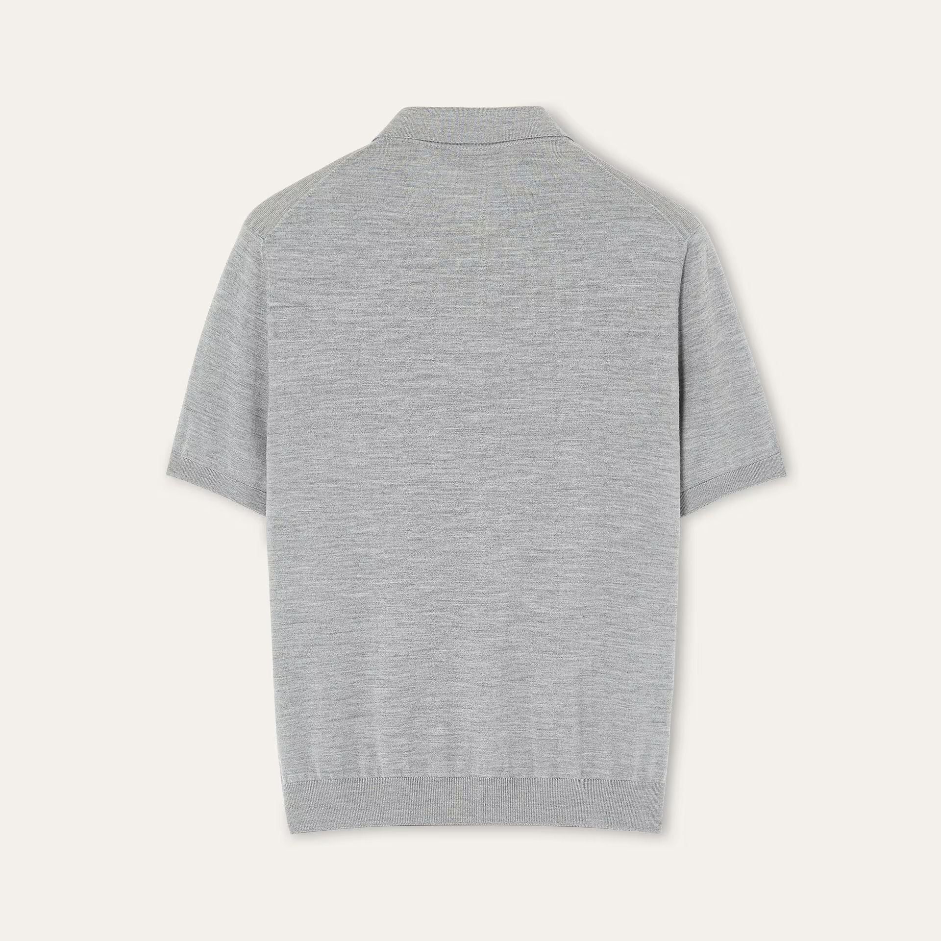 Loro Piana Sottile Polo Shirt in Virgin Wool, Cashmere, Silk