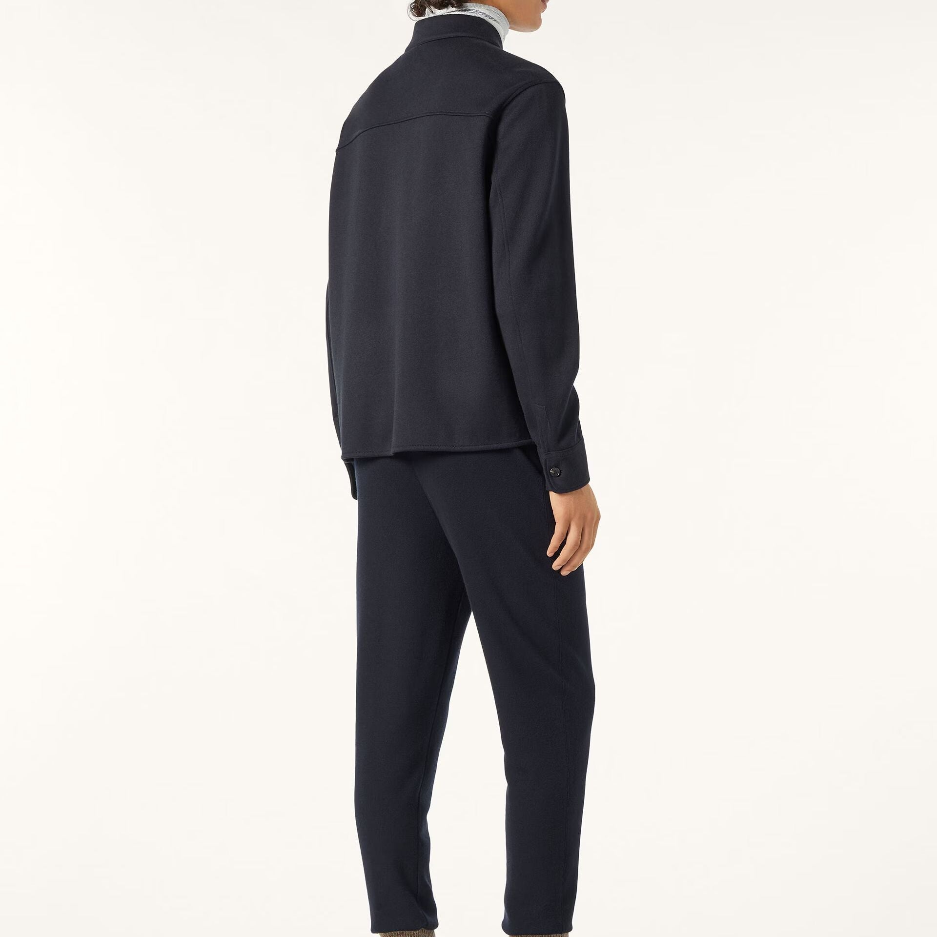 Loro Piana Whitney Overshirt in Cashmere, Cotton, Silk