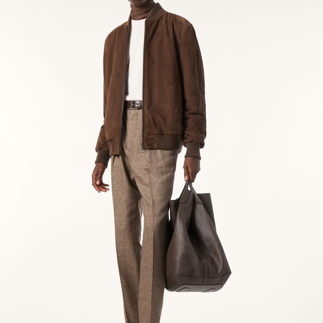 Loro Piana Ivy Bomber in Kidskin - Rain System®